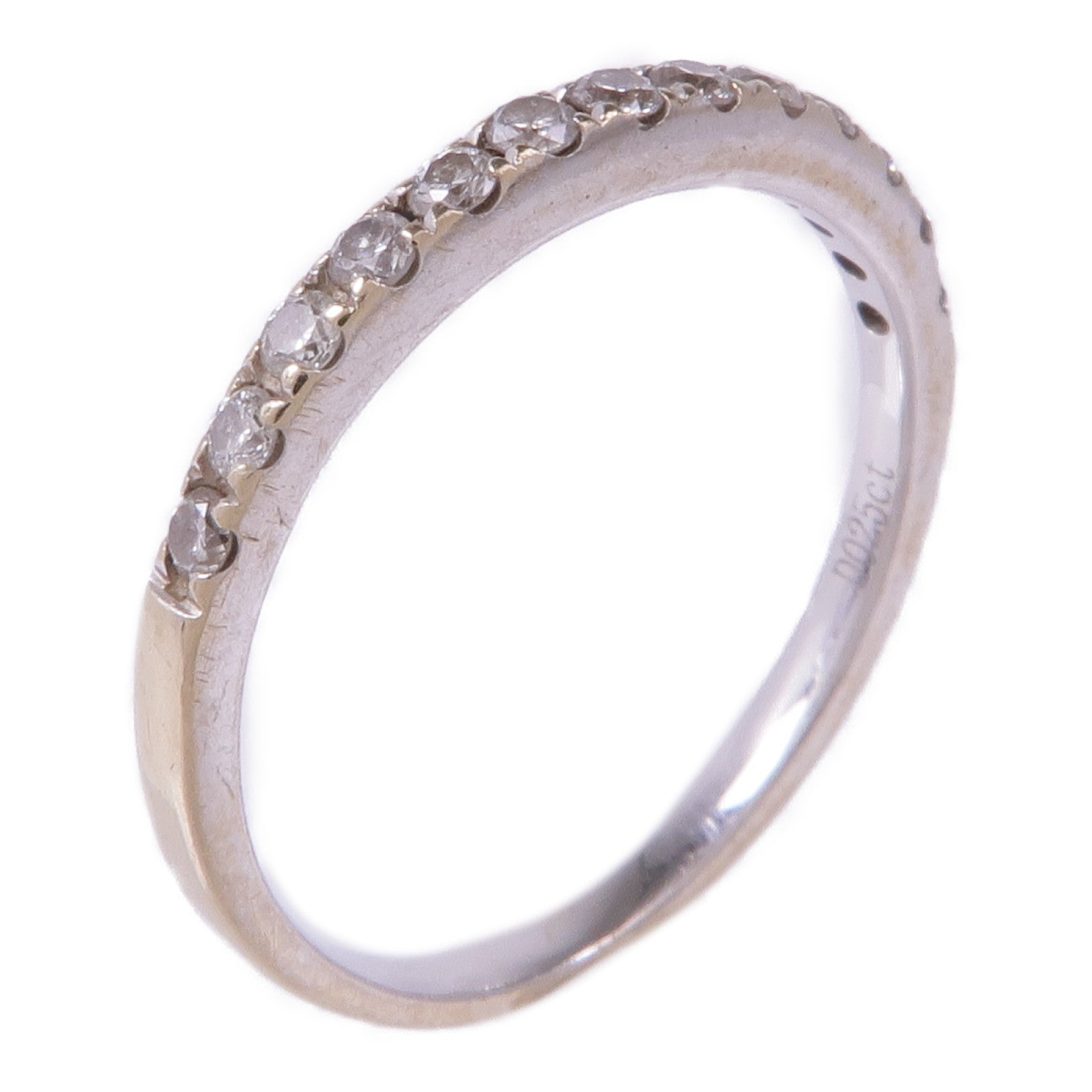 JEWELRY 18K白金Diamond Ring鑽石戒指US#6