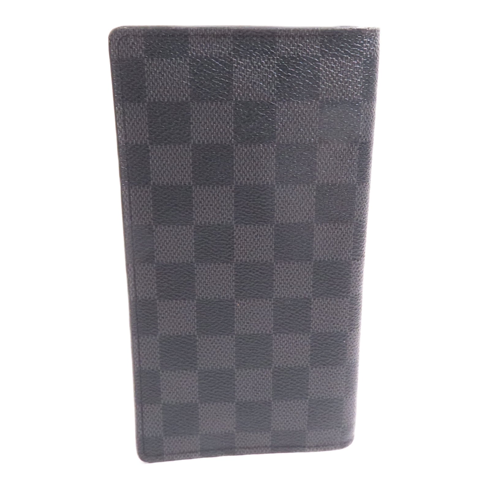 LOUIS VUITTON Damier Graphite Brazza長錢包