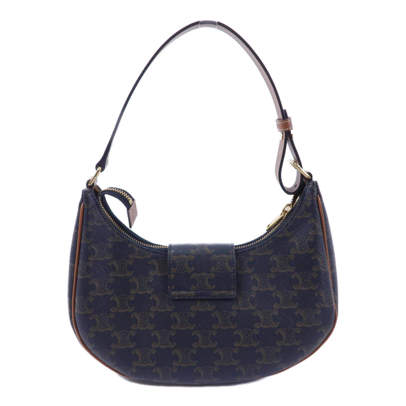 CELINE 塗層帆布Triomphe Ava肩背袋