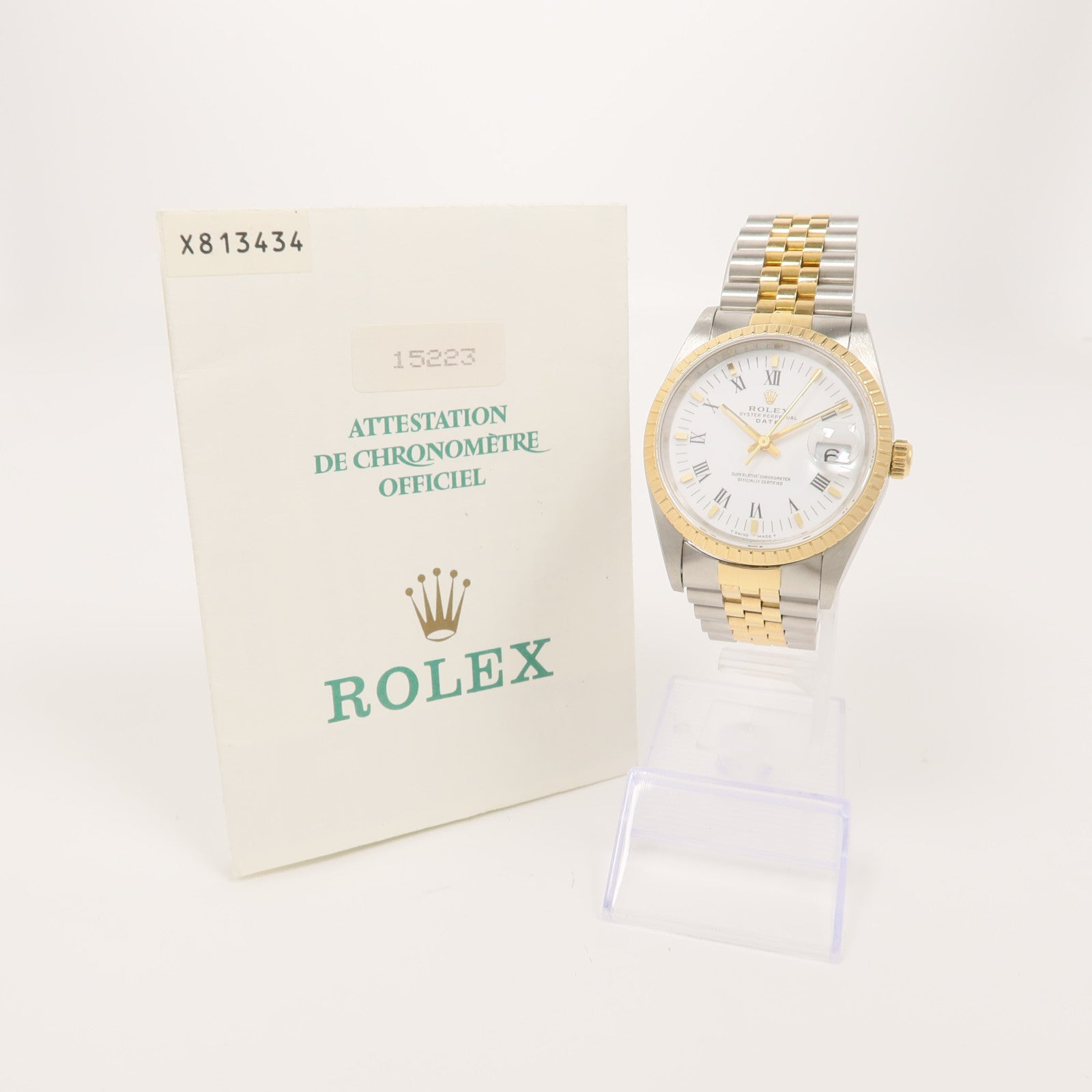 ROLEX Oyster Perpetual Date 15223