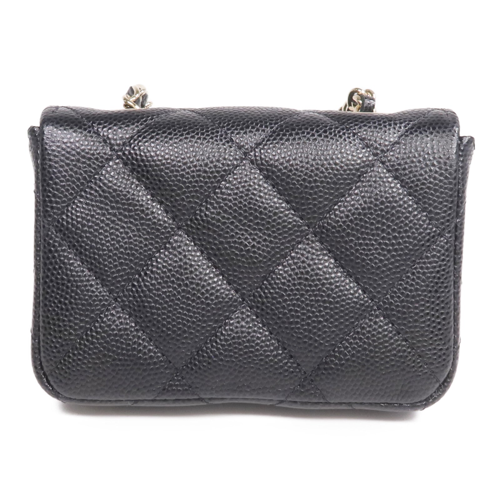 CHANEL 牛皮皮革Belt Bag金扣腰包