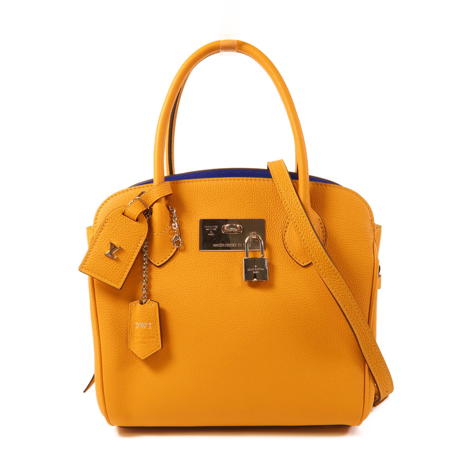 LOUIS VUITTON 【激減優惠】牛皮皮革Milla PM銀扣手挽肩背兩用袋