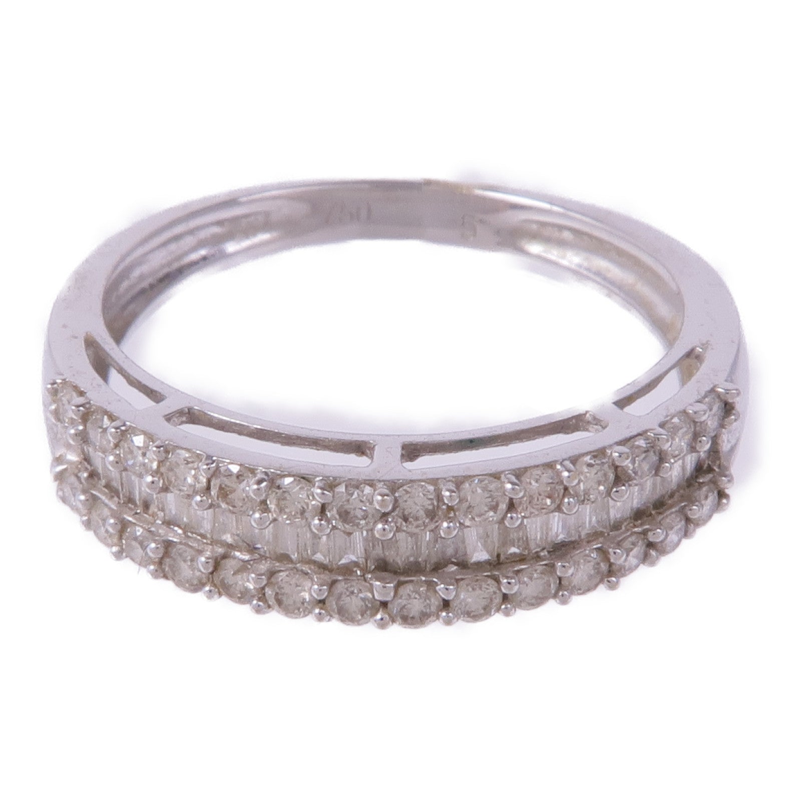 JEWELRY 18K白金Diamond Ring鑽石戒指US#6.75