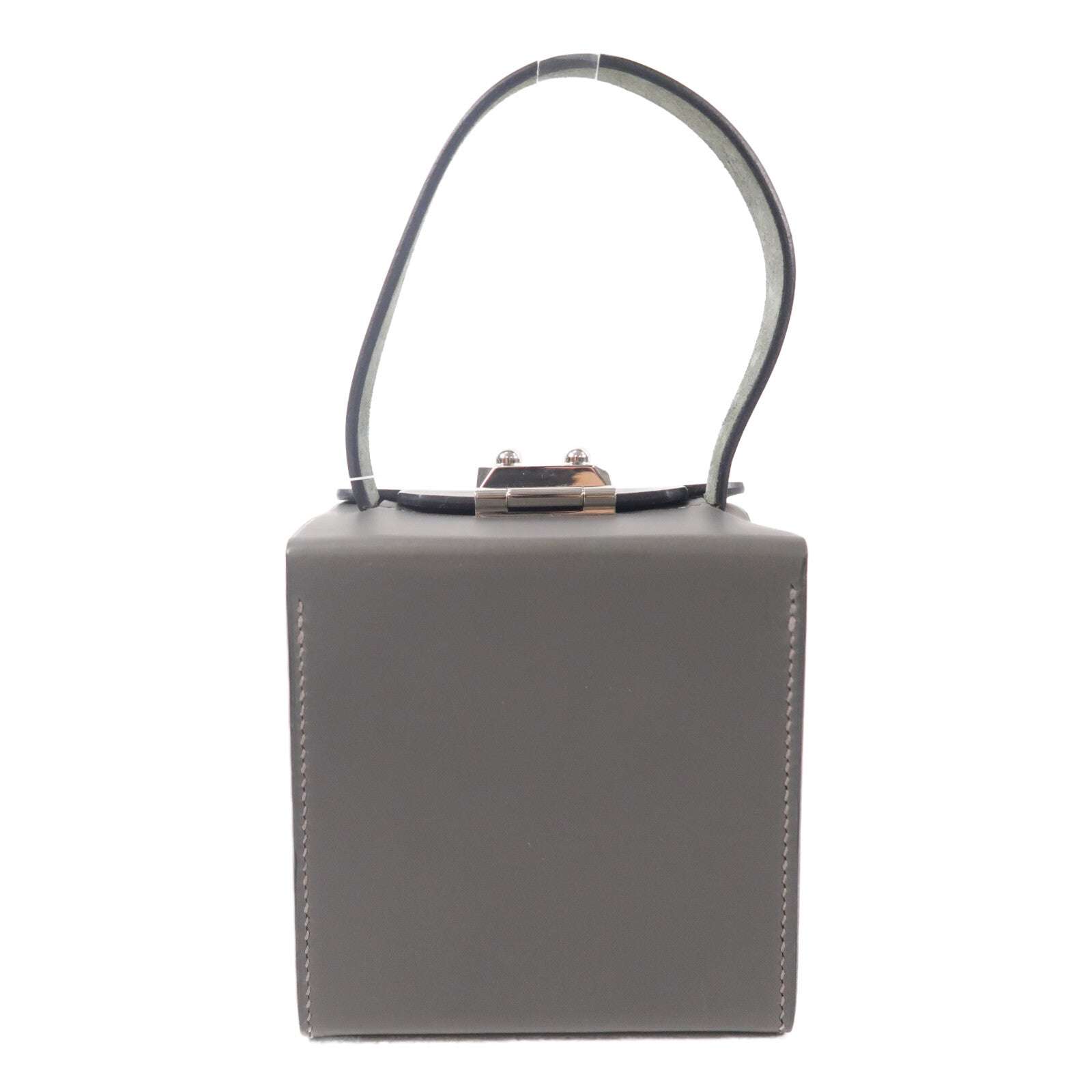 HERMES 鱷魚皮革/Vache Hunter皮革Petite H Box Bag手挽袋