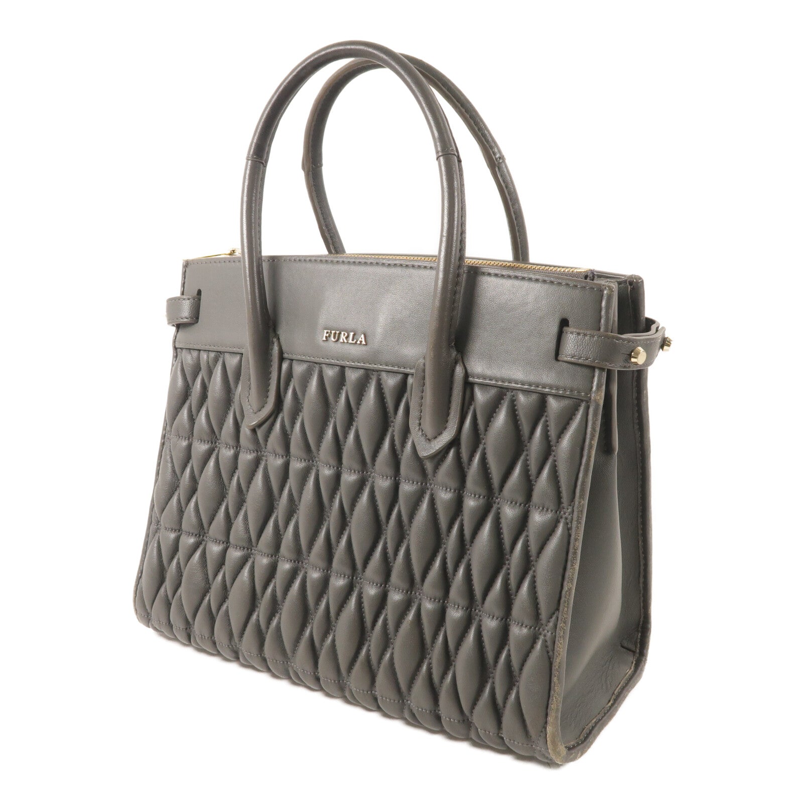 Furla 羊皮皮革2 Way Shoulder手挽肩背兩用袋
