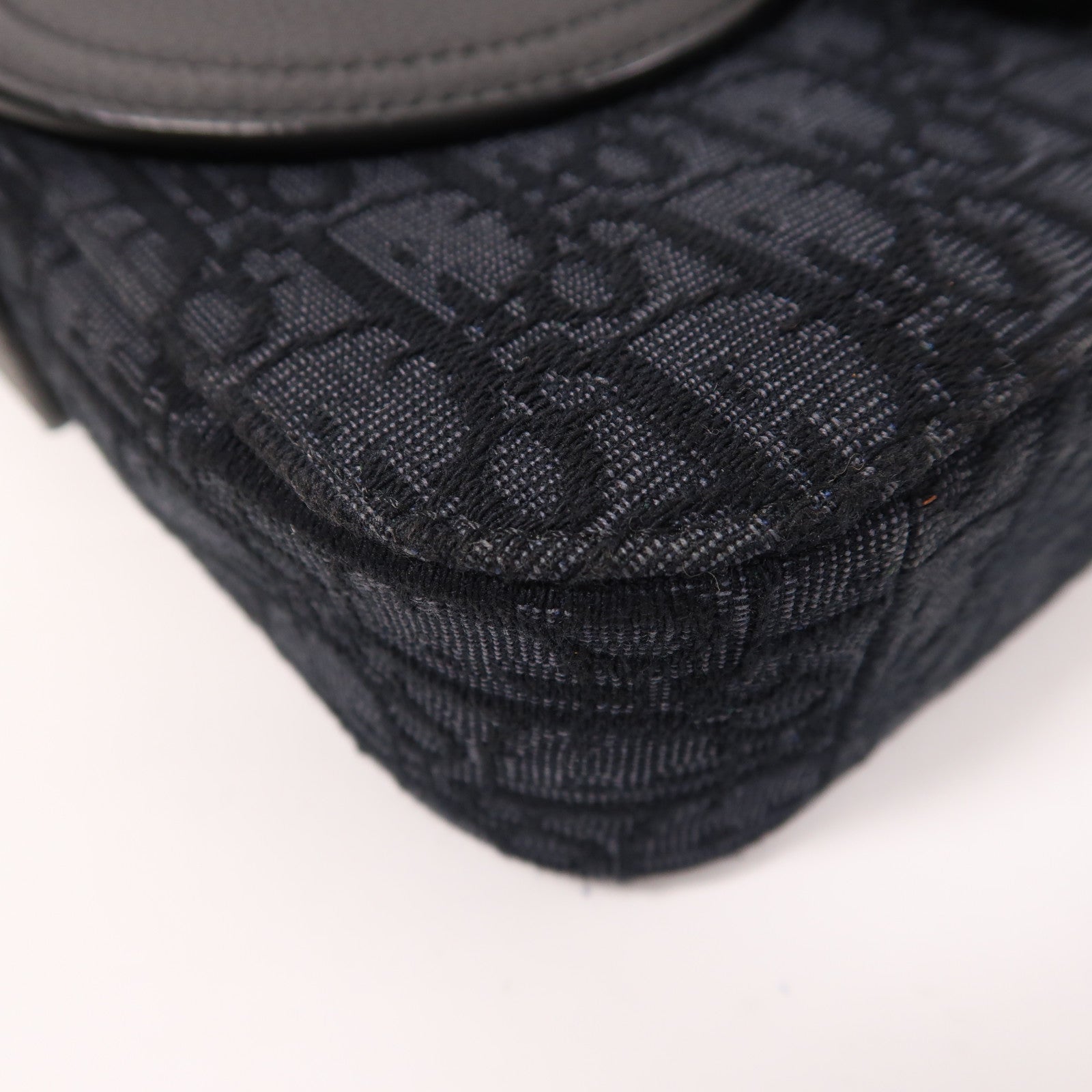 Dior 帆布/皮革Saddle肩背袋