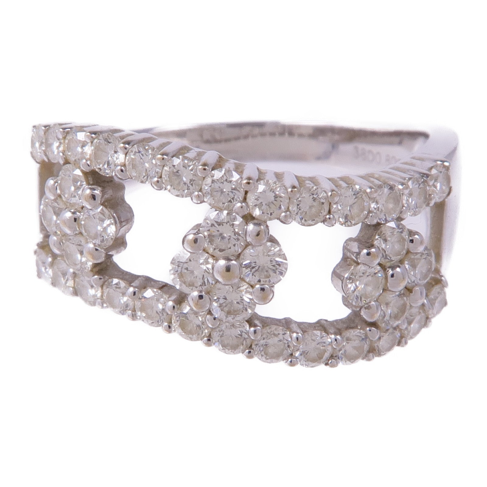 JEWELRY 18K白金Diamond Ring鑽石戒指US#6.25