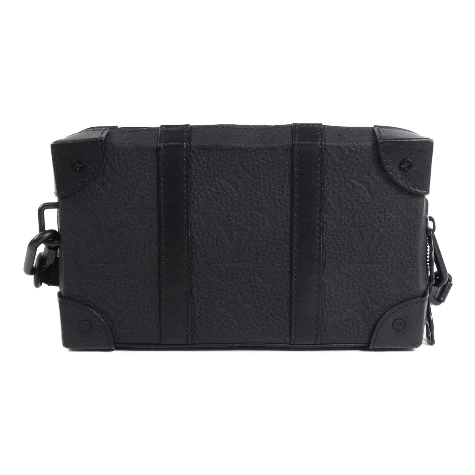 LOUIS VUITTON Monogram Taurillon Soft Trunk肩背袋