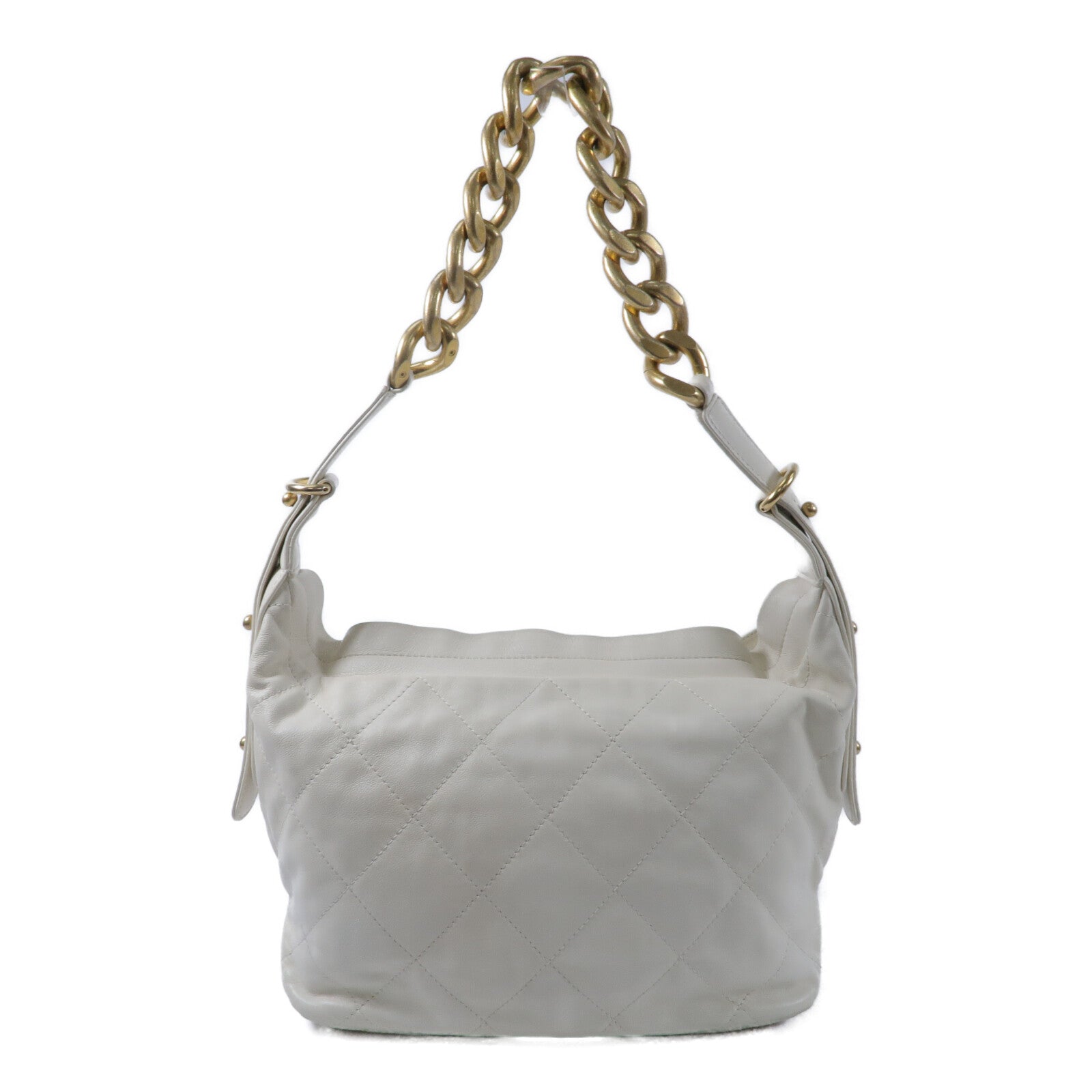CHANEL 牛皮皮革Hobo Bag手挽袋