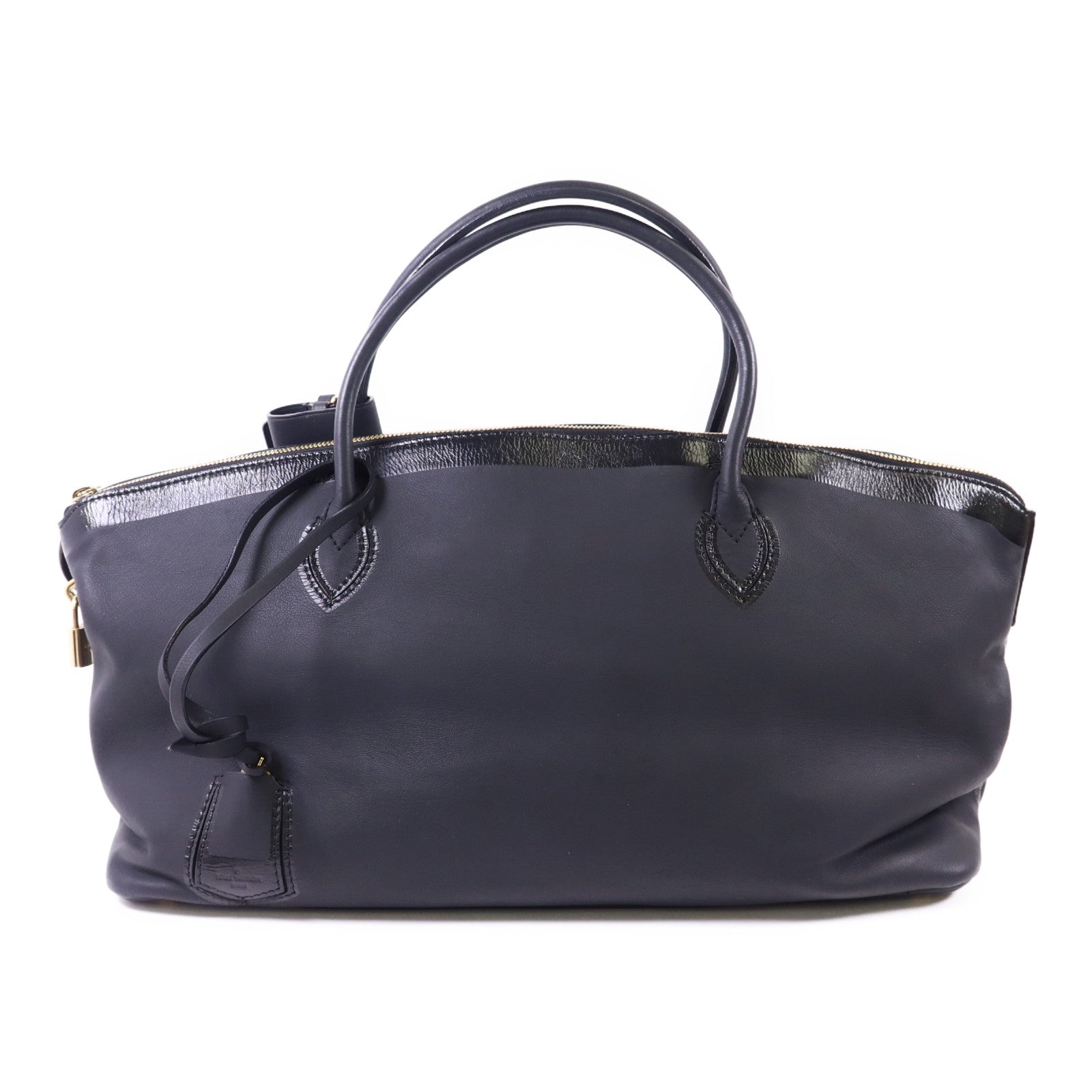 LOUIS VUITTON 牛皮皮革Cuir Obsession Lockit金扣肩背袋