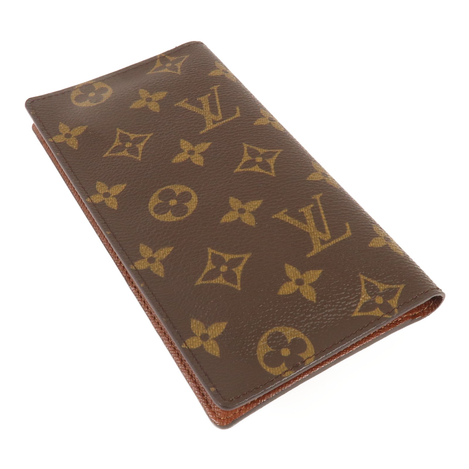 LOUIS VUITTON Monogram Porto Valeurs Cartes長錢包