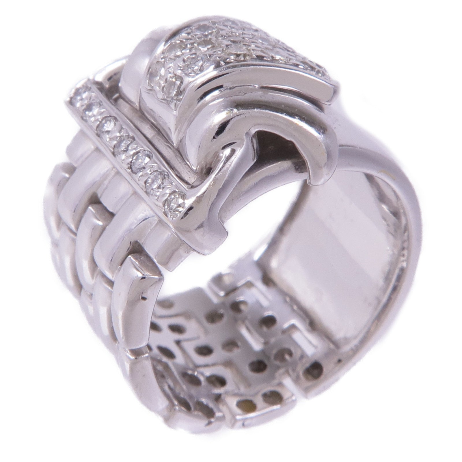 JEWELRY 18K白金Diamond Ring鑽石戒指US#5