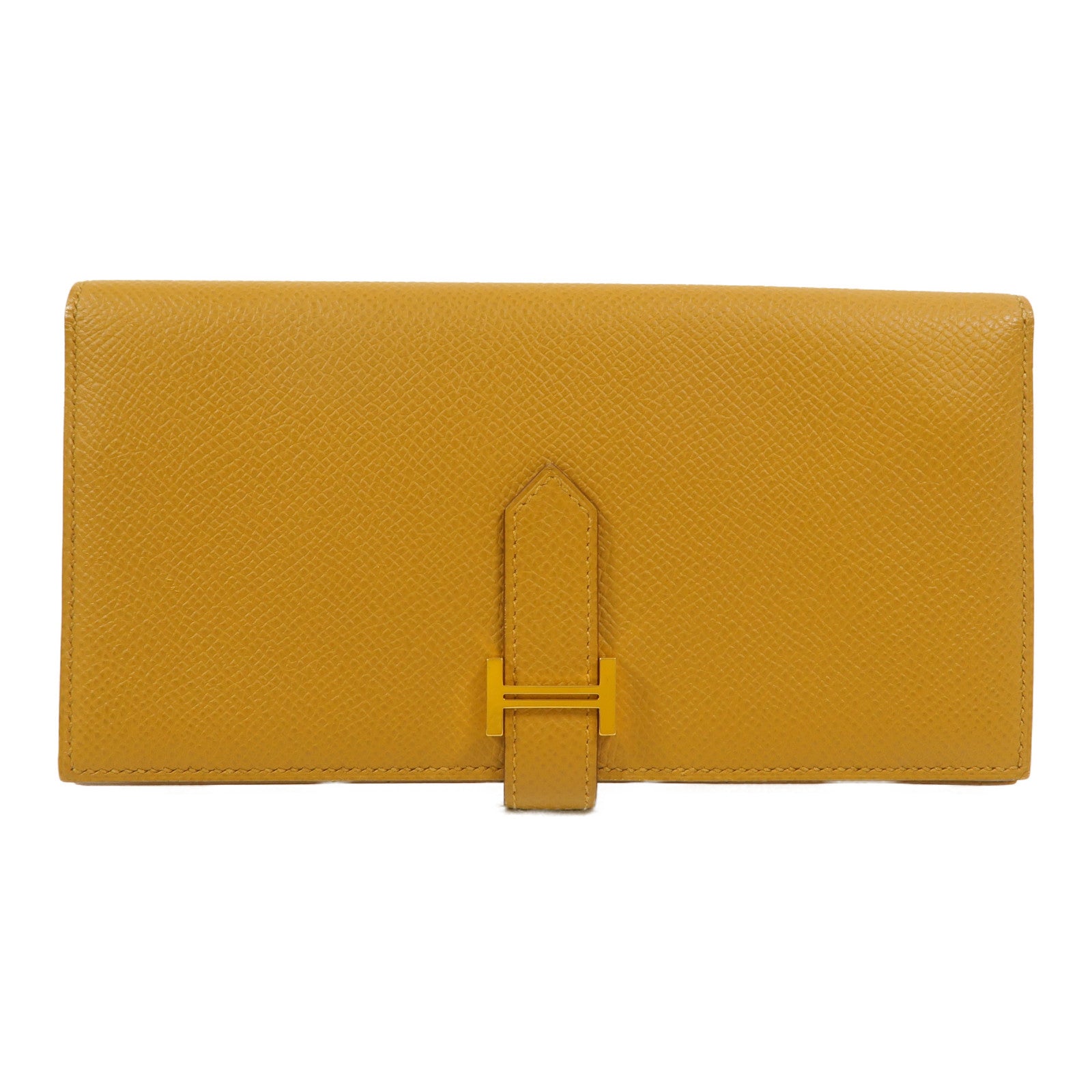HERMES Epsom皮革Bearn Wallet長錢包Sesame