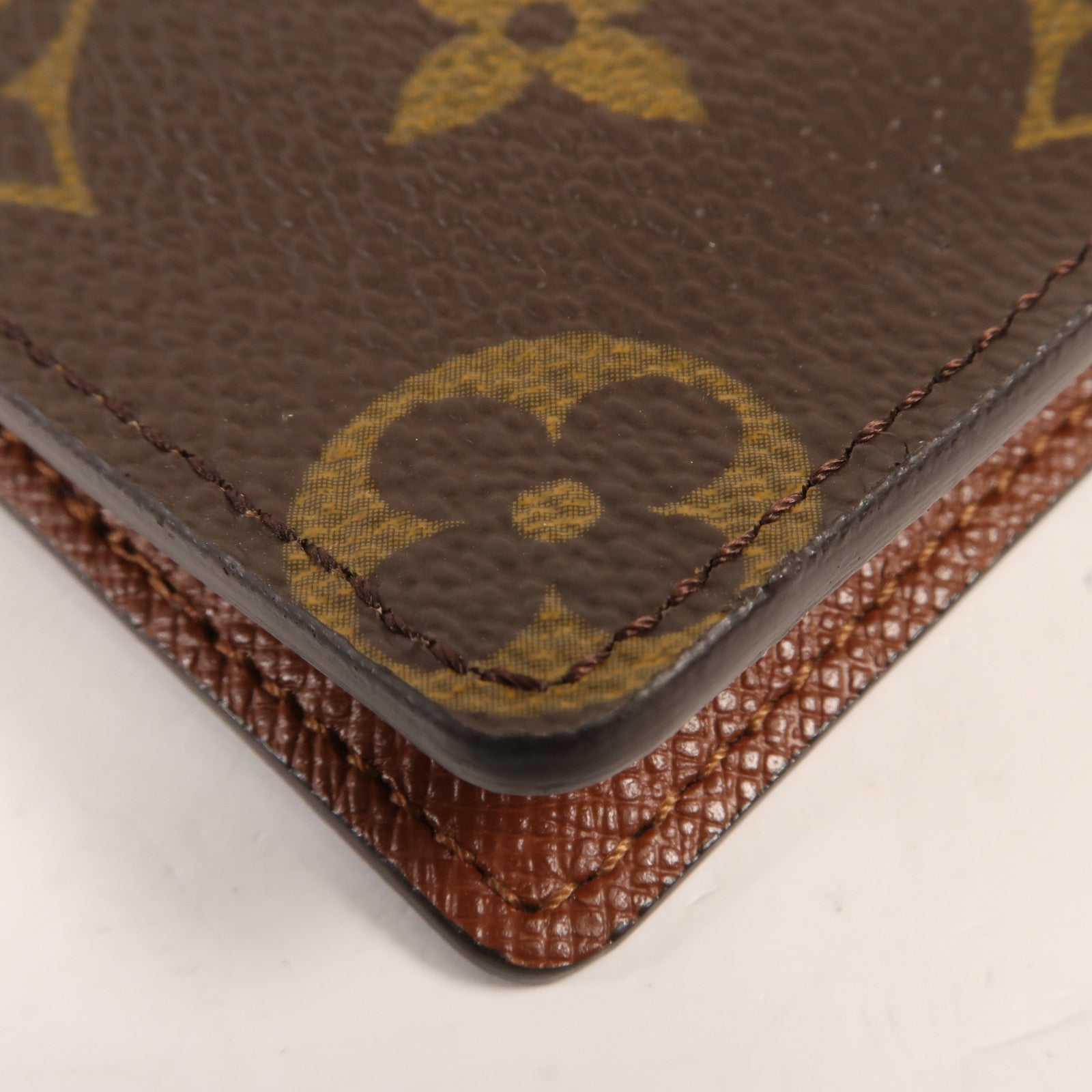 LOUIS VUITTON Monogram Porto Valeurs Cartes長錢包