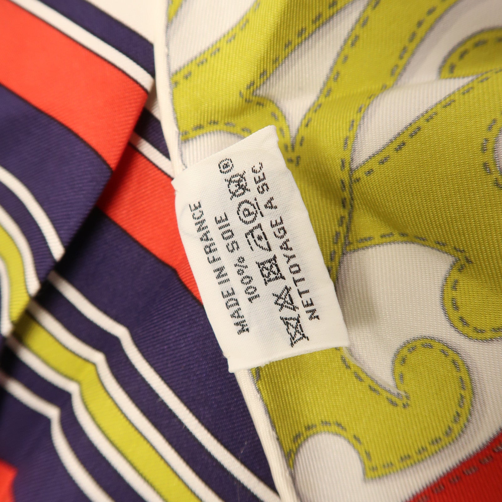 HERMES 絲質Triangle Scarf絲巾