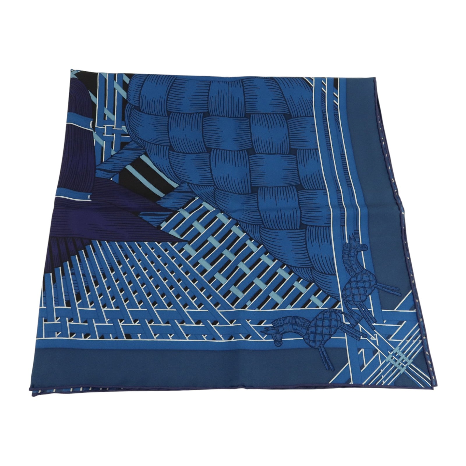 HERMES 絲質Scarf 90x90cm絲巾