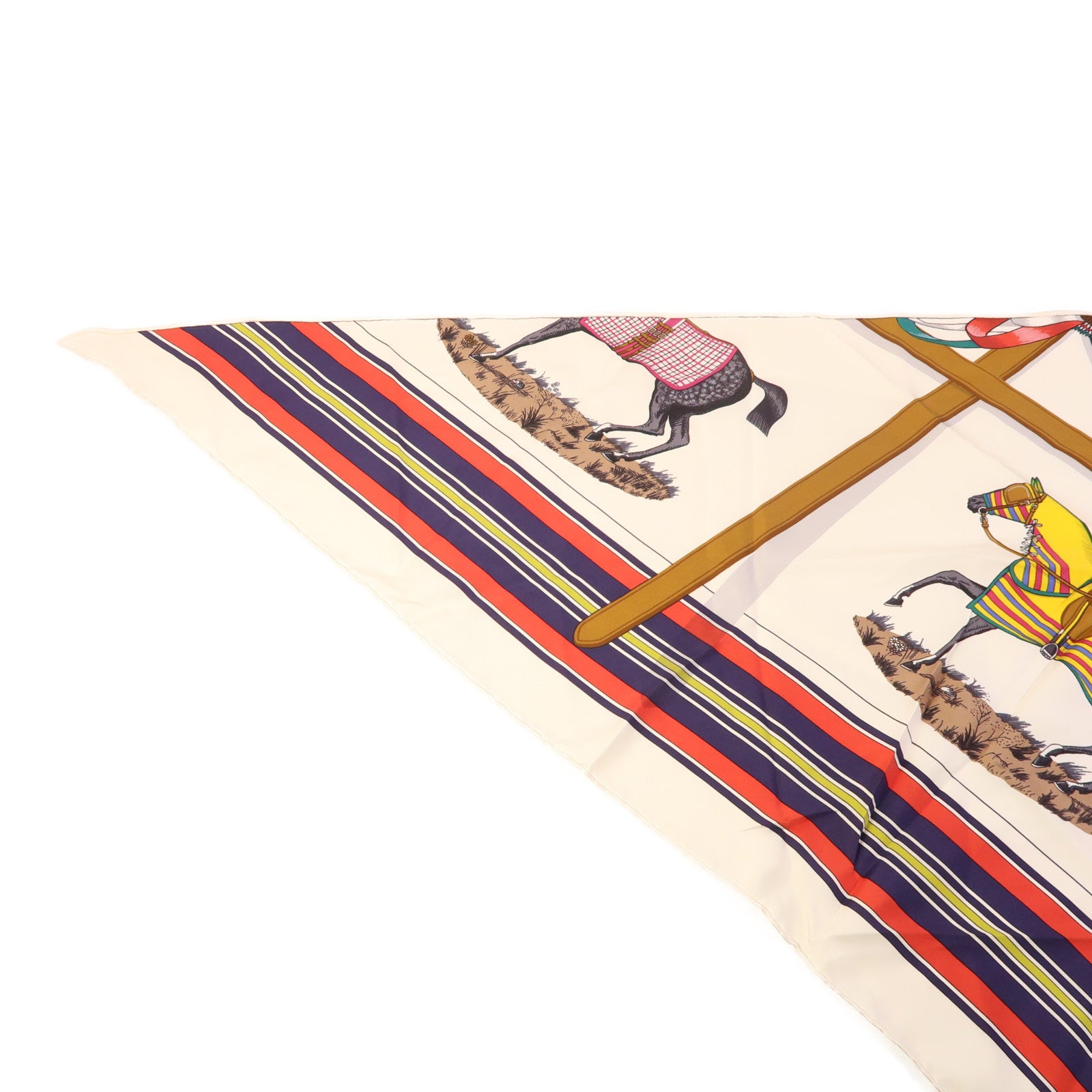 HERMES 絲質Triangle Scarf絲巾