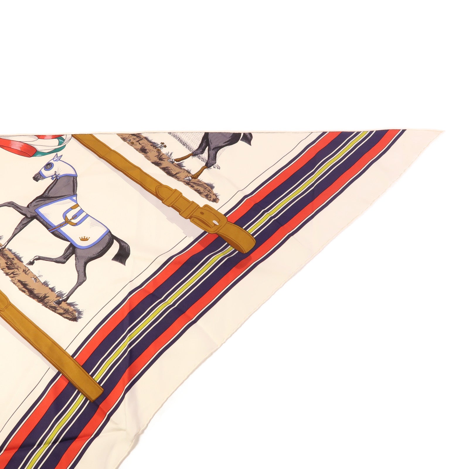 HERMES 絲質Triangle Scarf絲巾