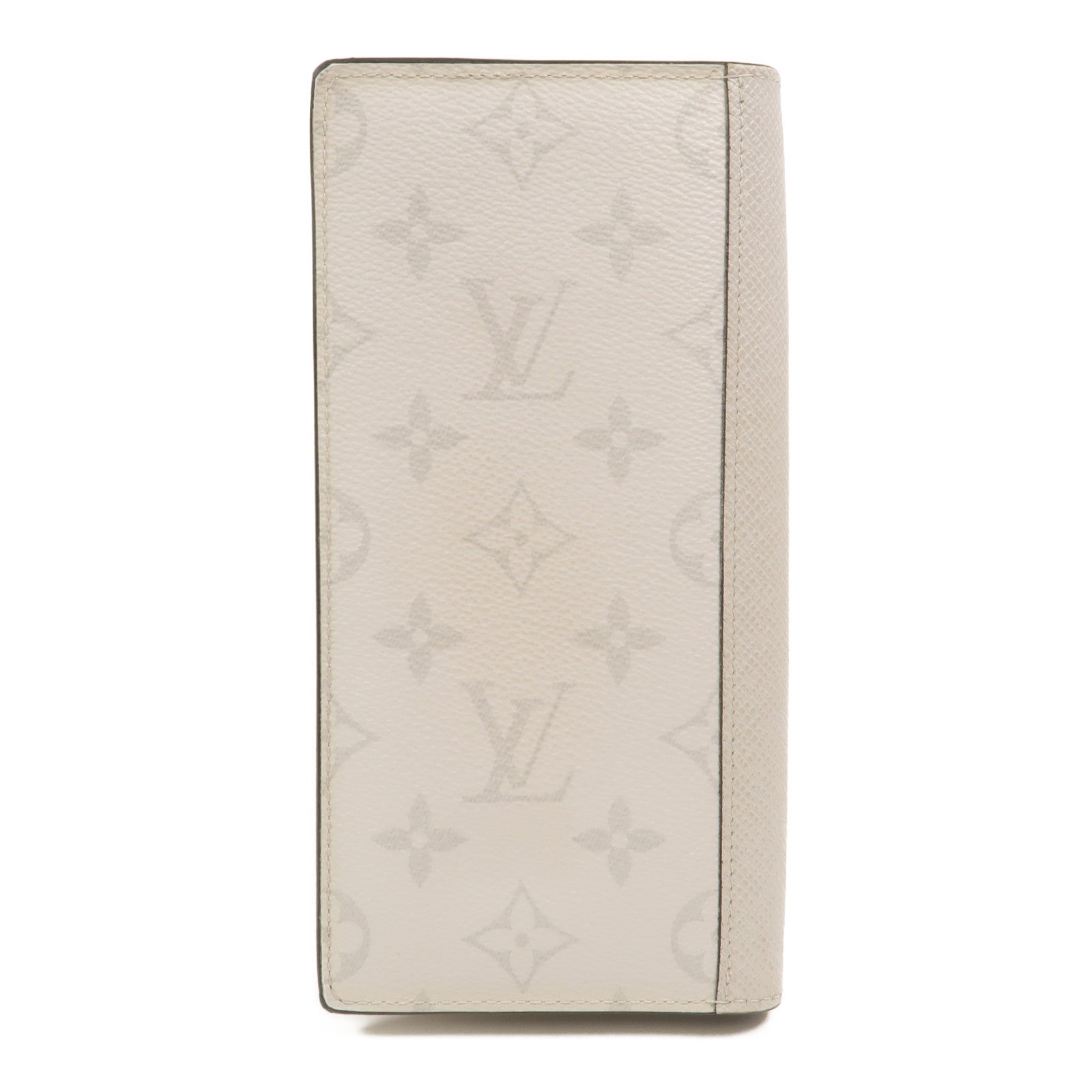 LOUIS VUITTON Monogram/Taiga Brazza長錢包