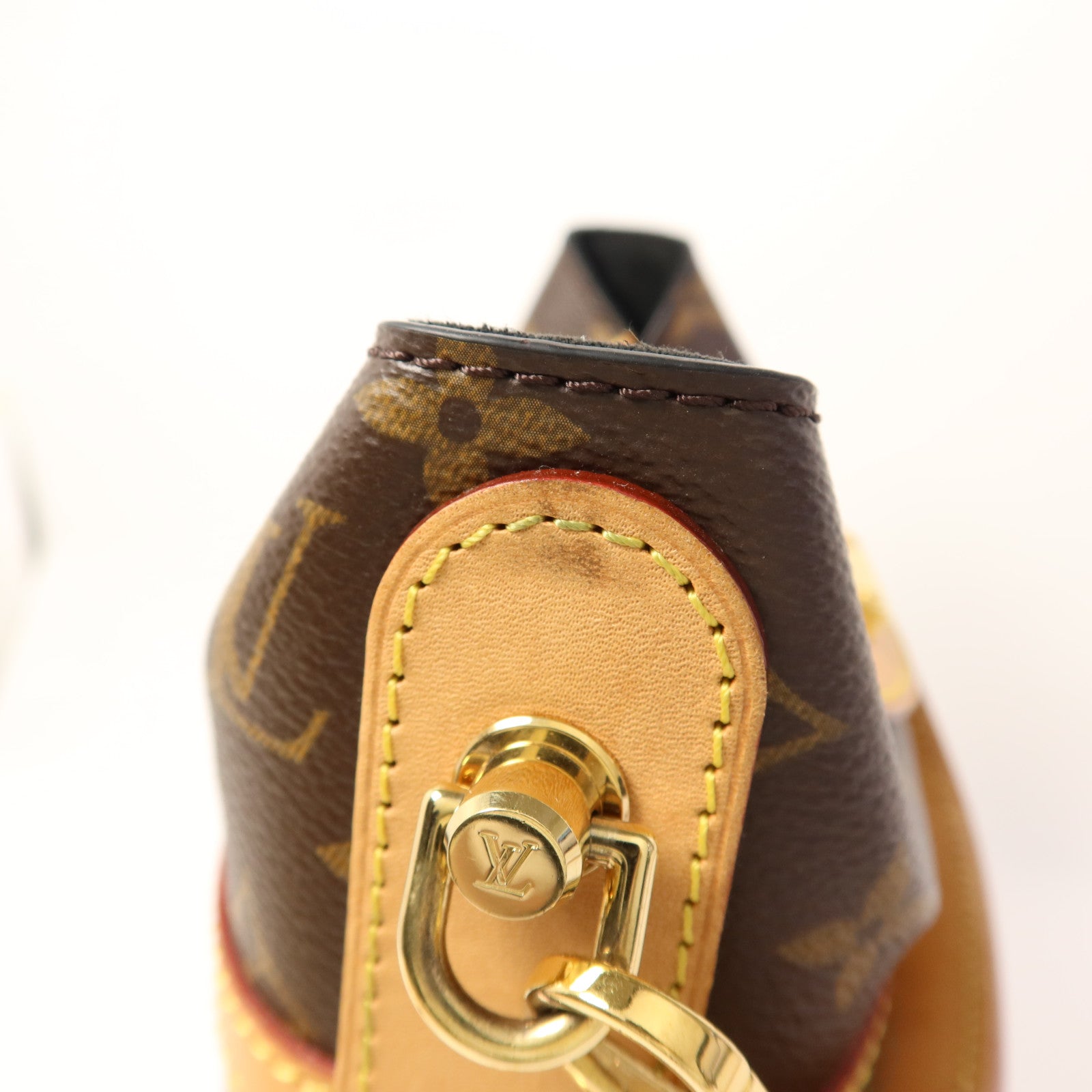 LOUIS VUITTON Monogram Duffle金扣手挽肩背兩用袋