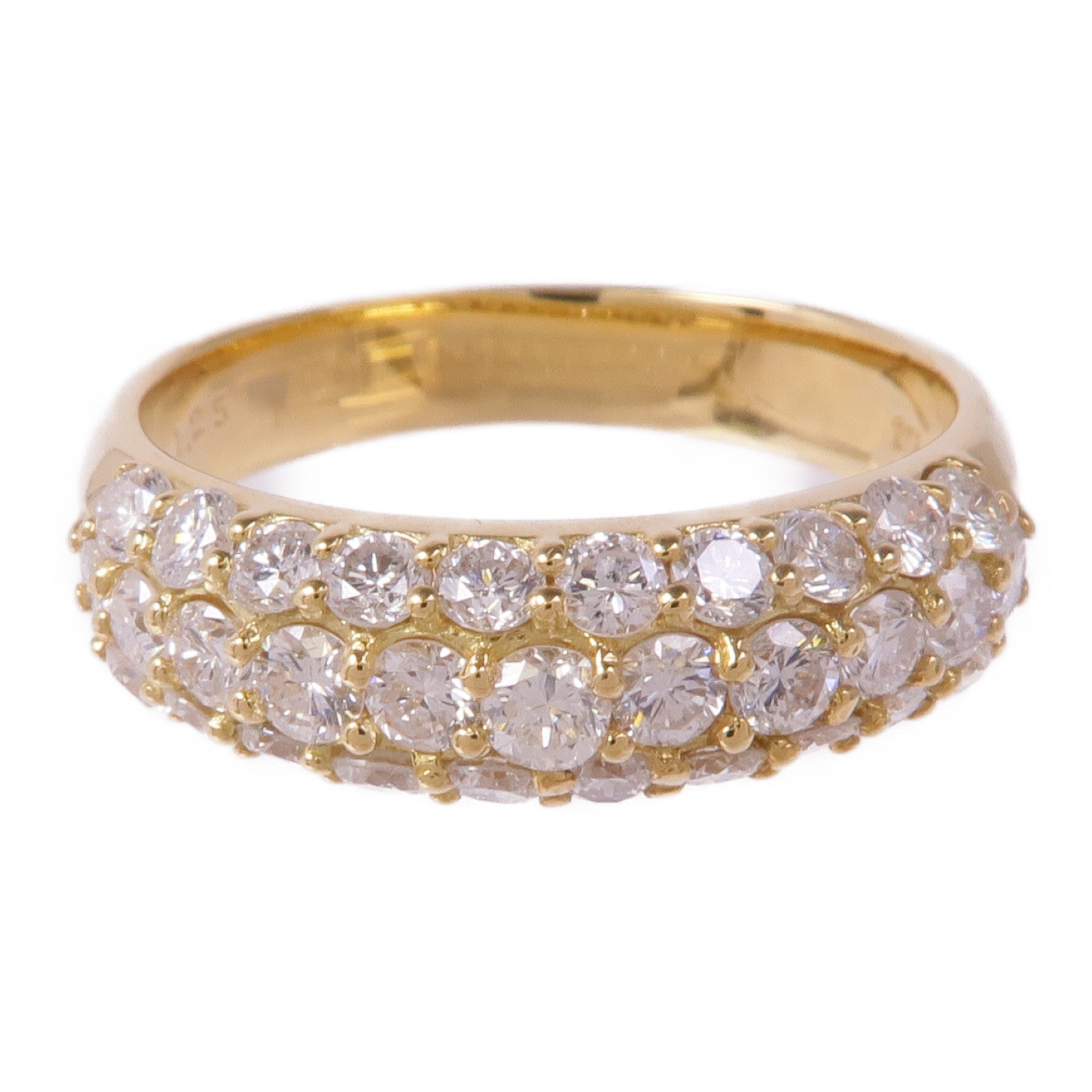 JEWELRY 18K黃金Diamond Ring鑽石戒指US#7