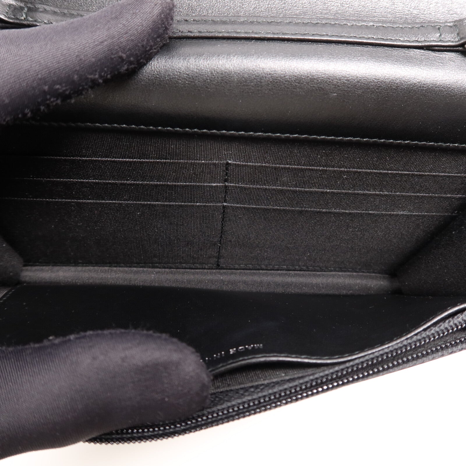 CHANEL 羊皮皮革WOC Wallet On Chain銀扣鏈帶肩背袋