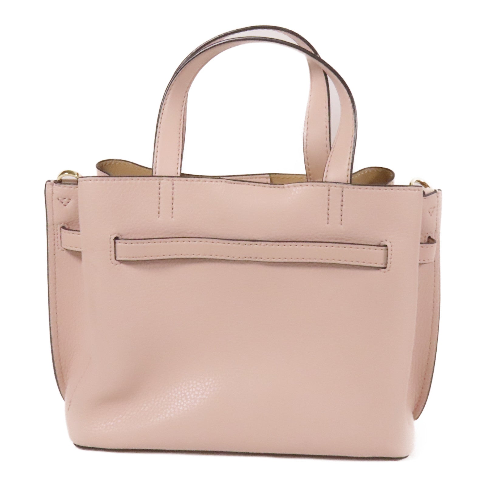 Michael Kors 牛皮皮革Shoulder Bag金扣手挽肩背兩用袋