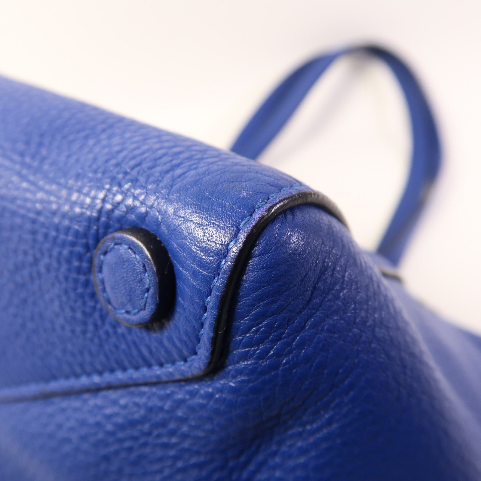 PRADA 牛皮皮革Tote Bag金扣肩背袋