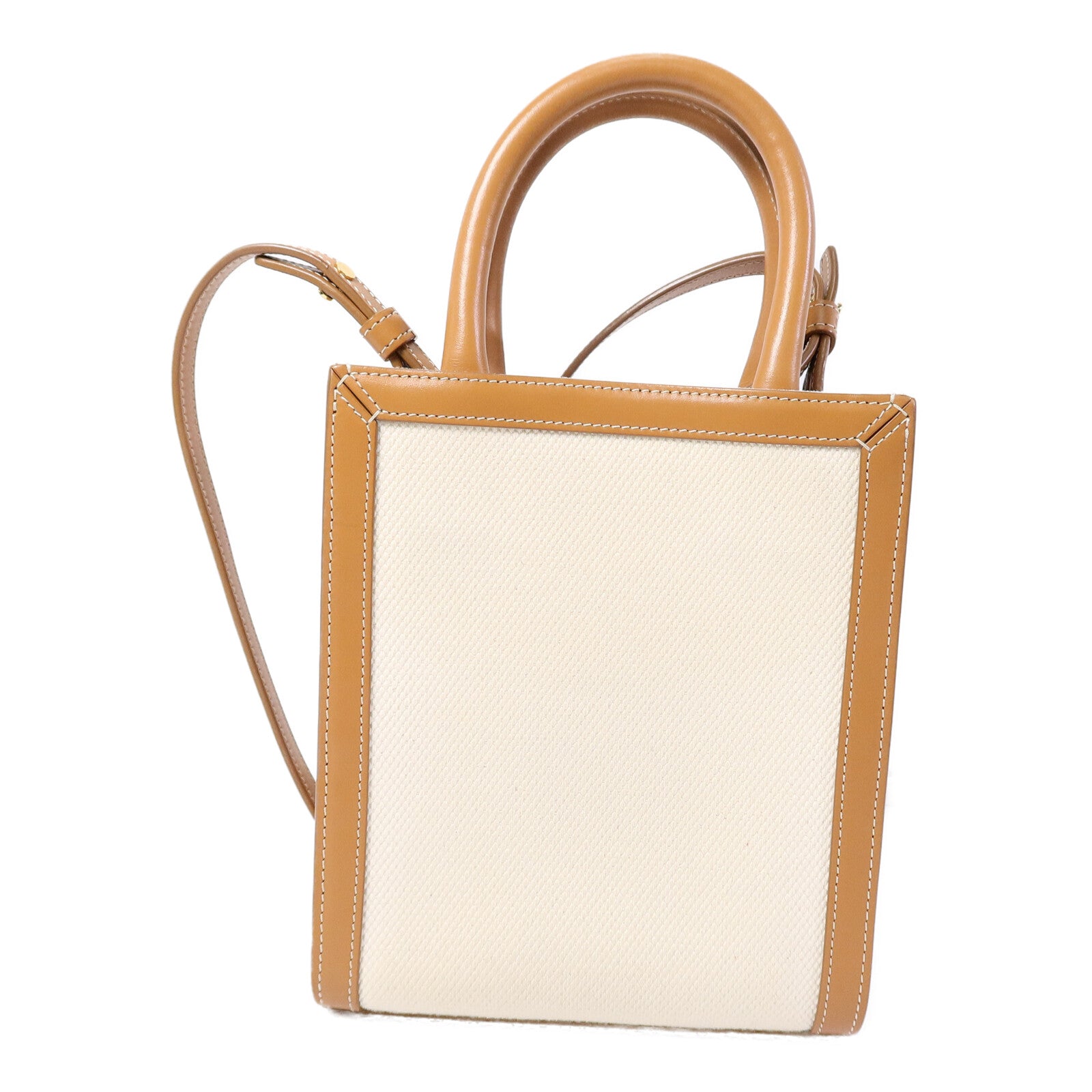 CELINE 帆布Mini Vertical Cabas手挽肩背兩用袋