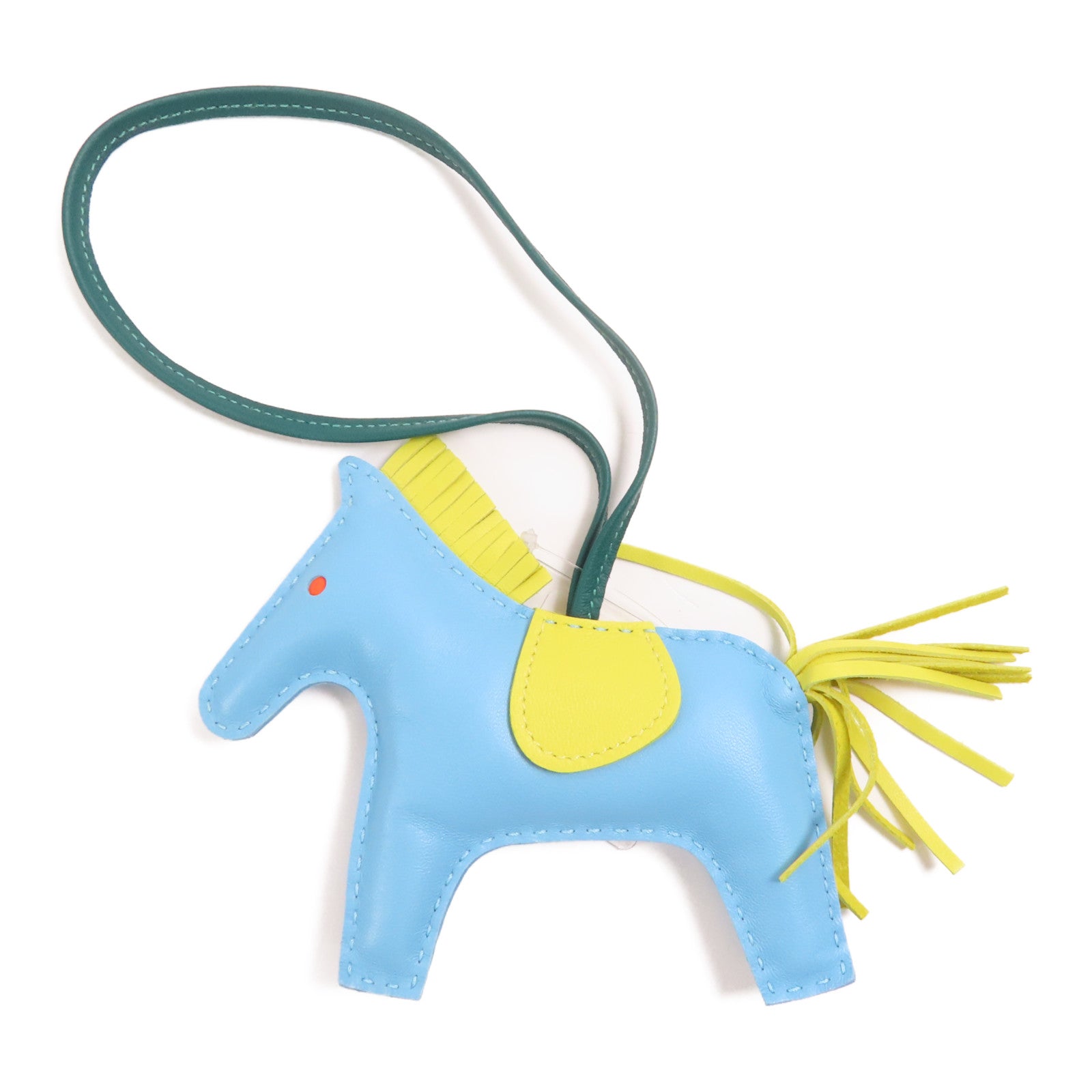 HERMES Milo皮革Rodeo MM掛飾