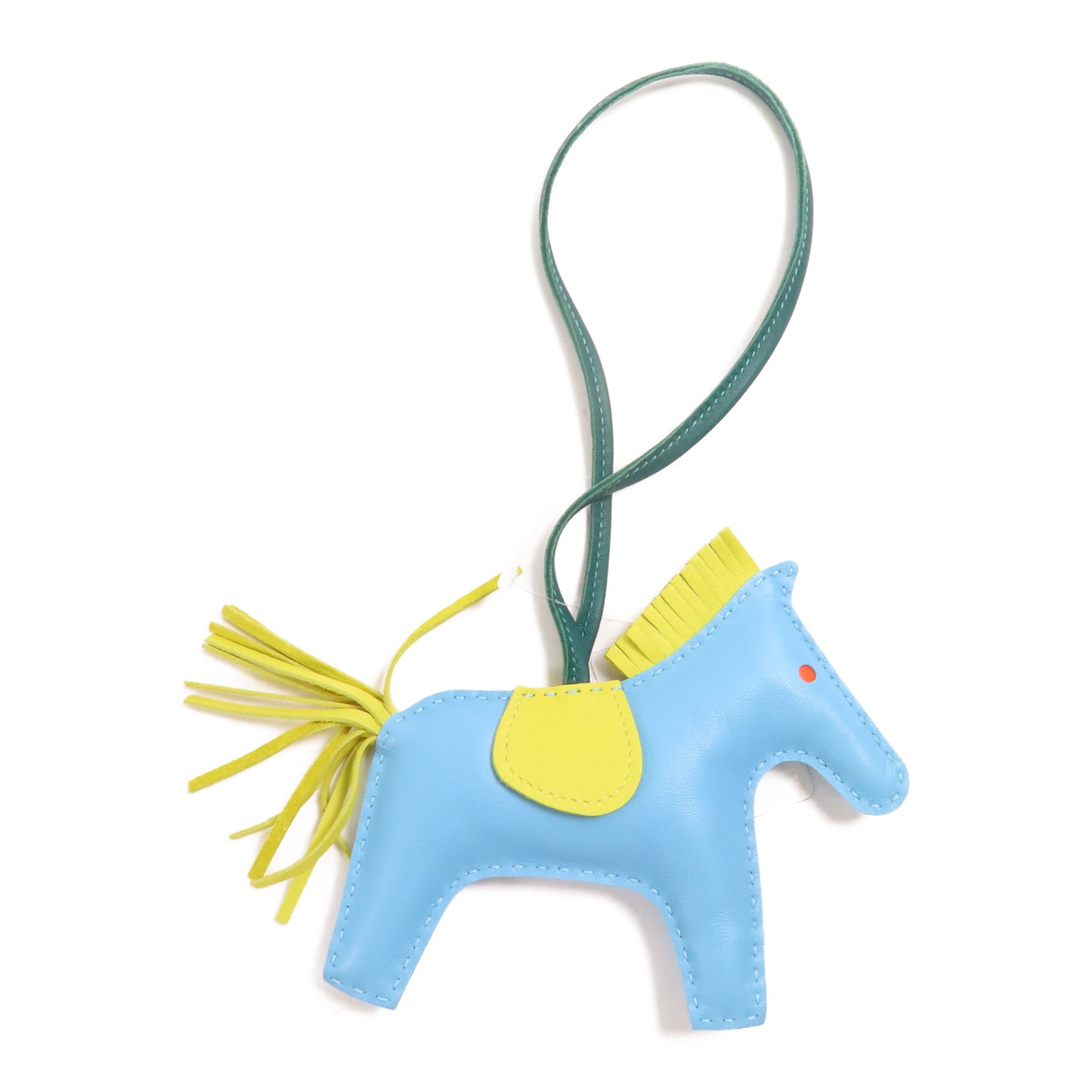 HERMES Milo皮革Rodeo MM掛飾