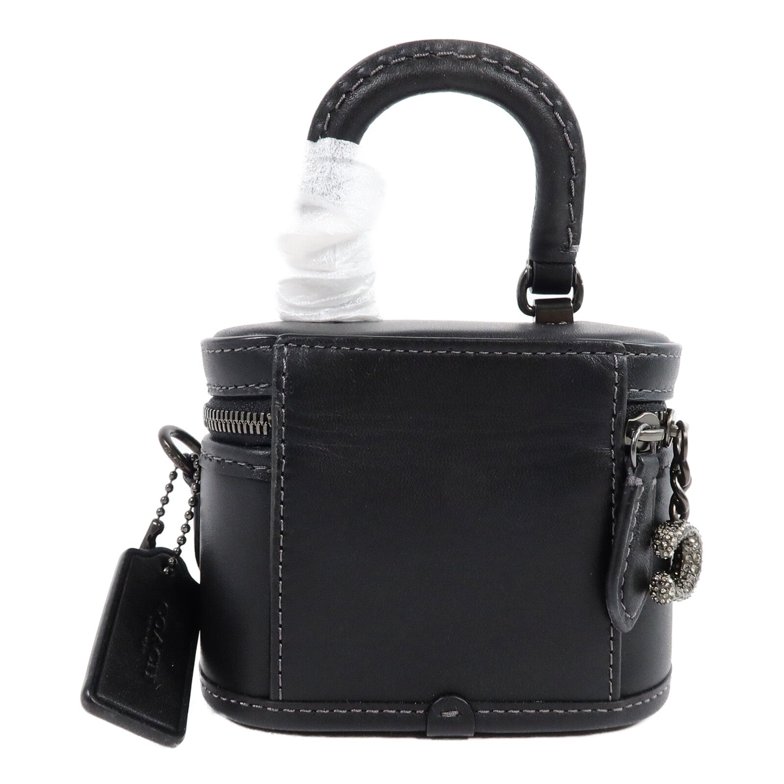 COACH 牛皮皮革Mini Trail 12手挽肩背兩用袋