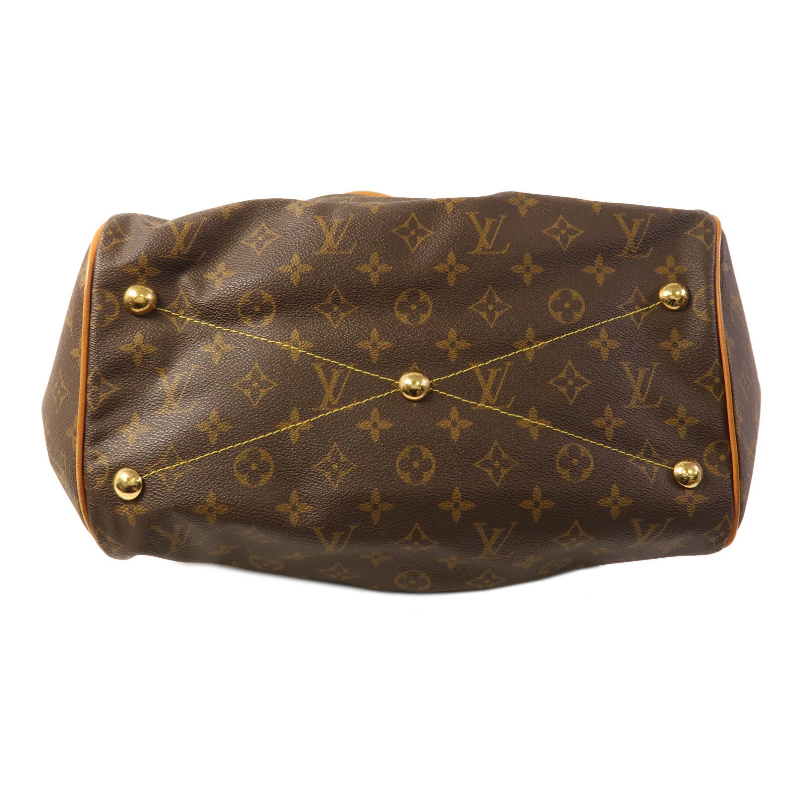 LOUIS VUITTON Monogram Tivoli GM金扣肩背袋