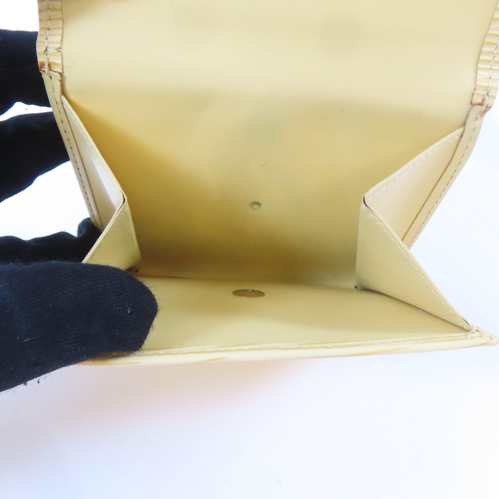 LOUIS VUITTON 【激減優惠】Epi W Hook Wallet錢包黃色