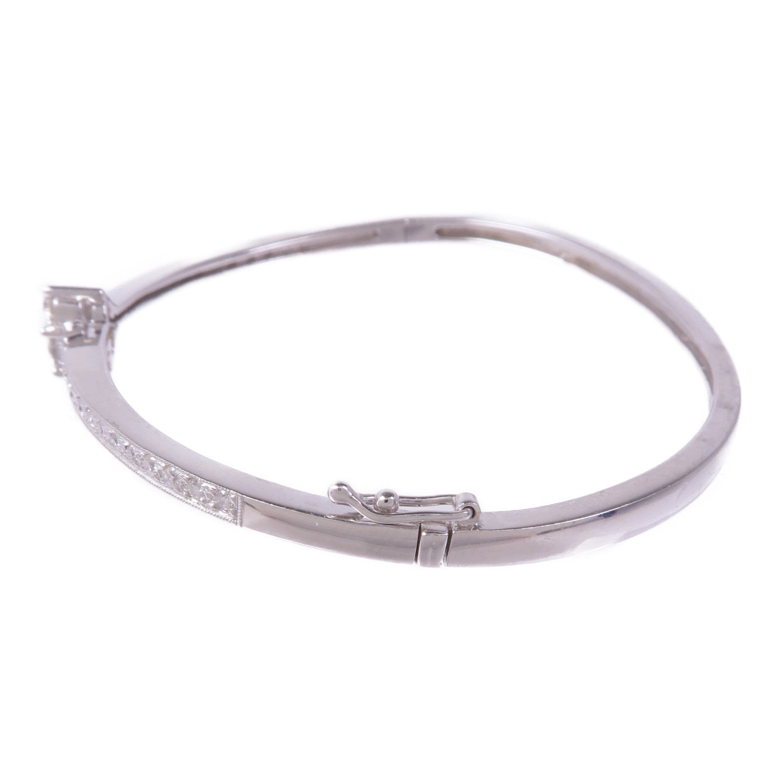 JEWELRY 18K白金Diamond Bracelet鑽石手鐲