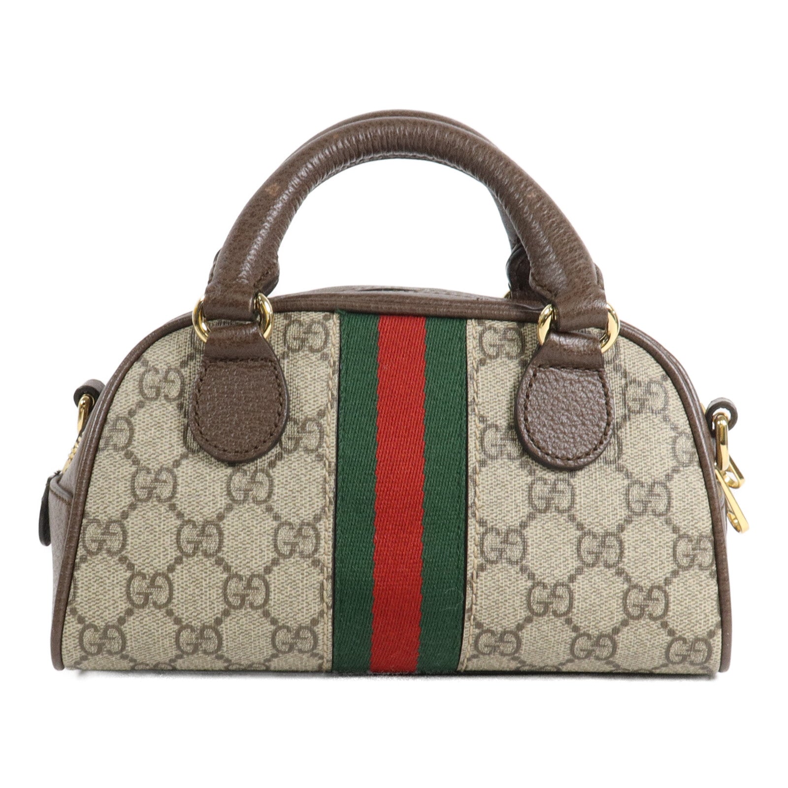 GUCCI 塗層帆布Ophidia GG Supreme Top Handle Bag手挽肩背兩用袋