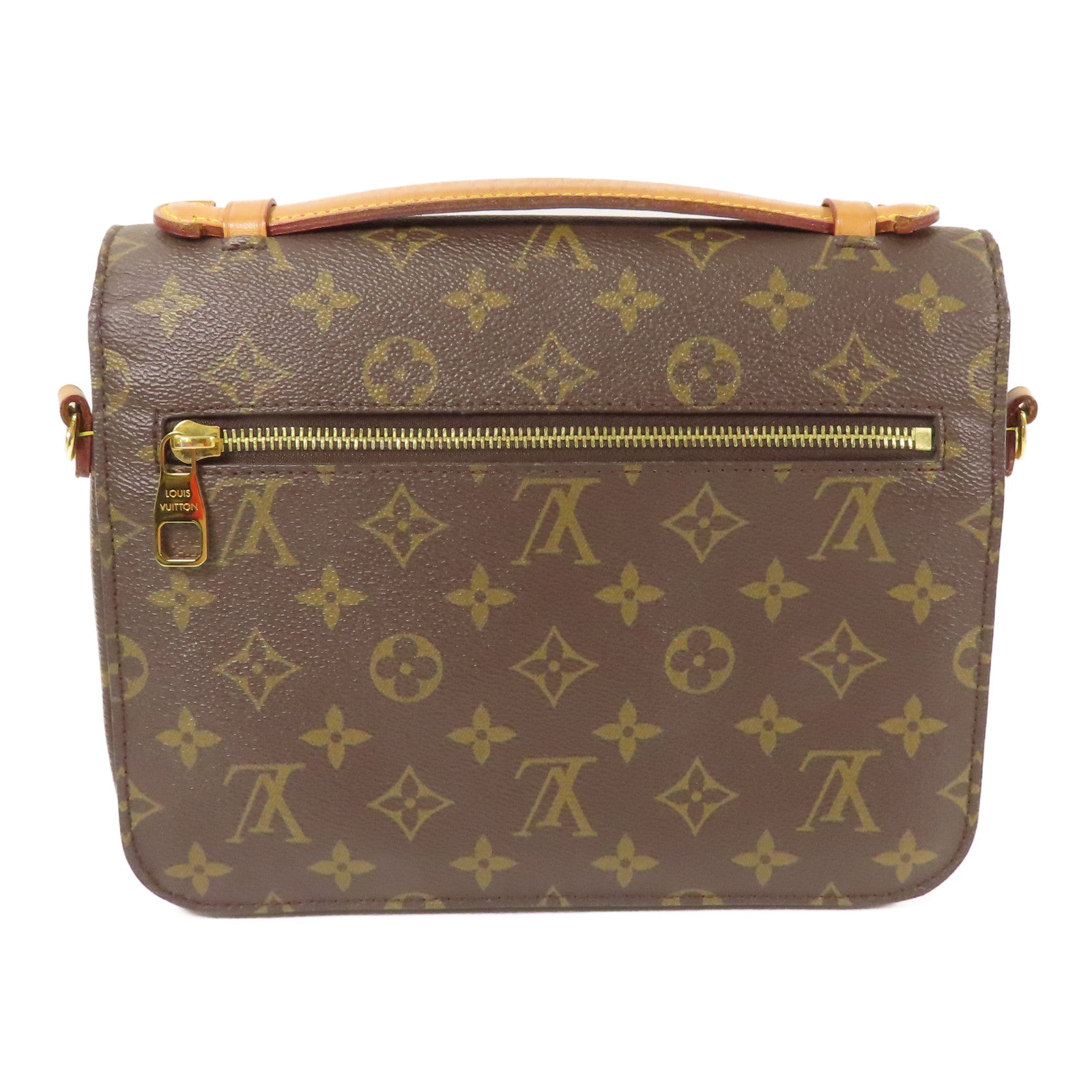 LOUIS VUITTON LV GHW Pochette Metis MM 2 Way Bag M44875 Monogram Brown