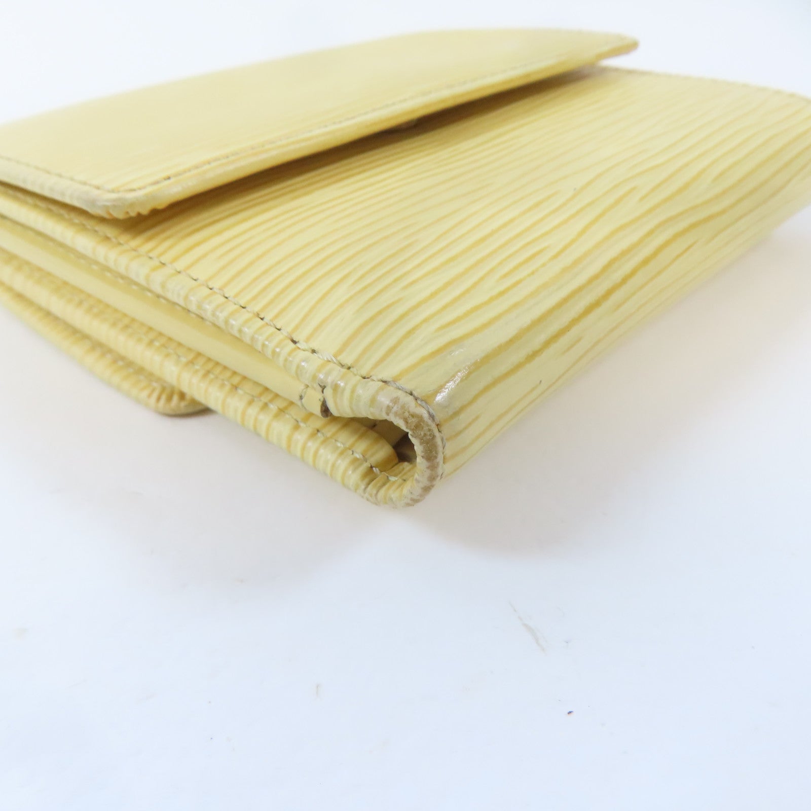 LOUIS VUITTON 【激減優惠】Epi W Hook Wallet錢包黃色