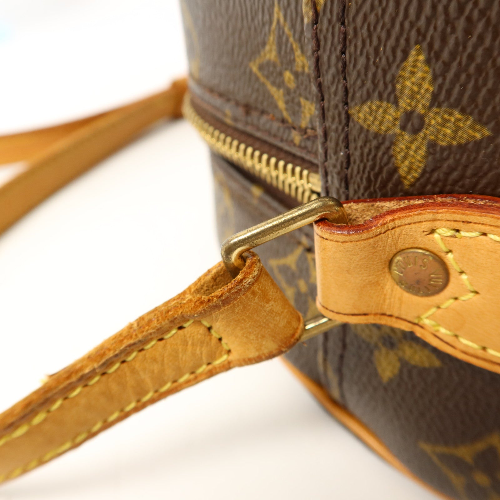 LOUIS VUITTON Monogram Blois金扣肩背袋棕色