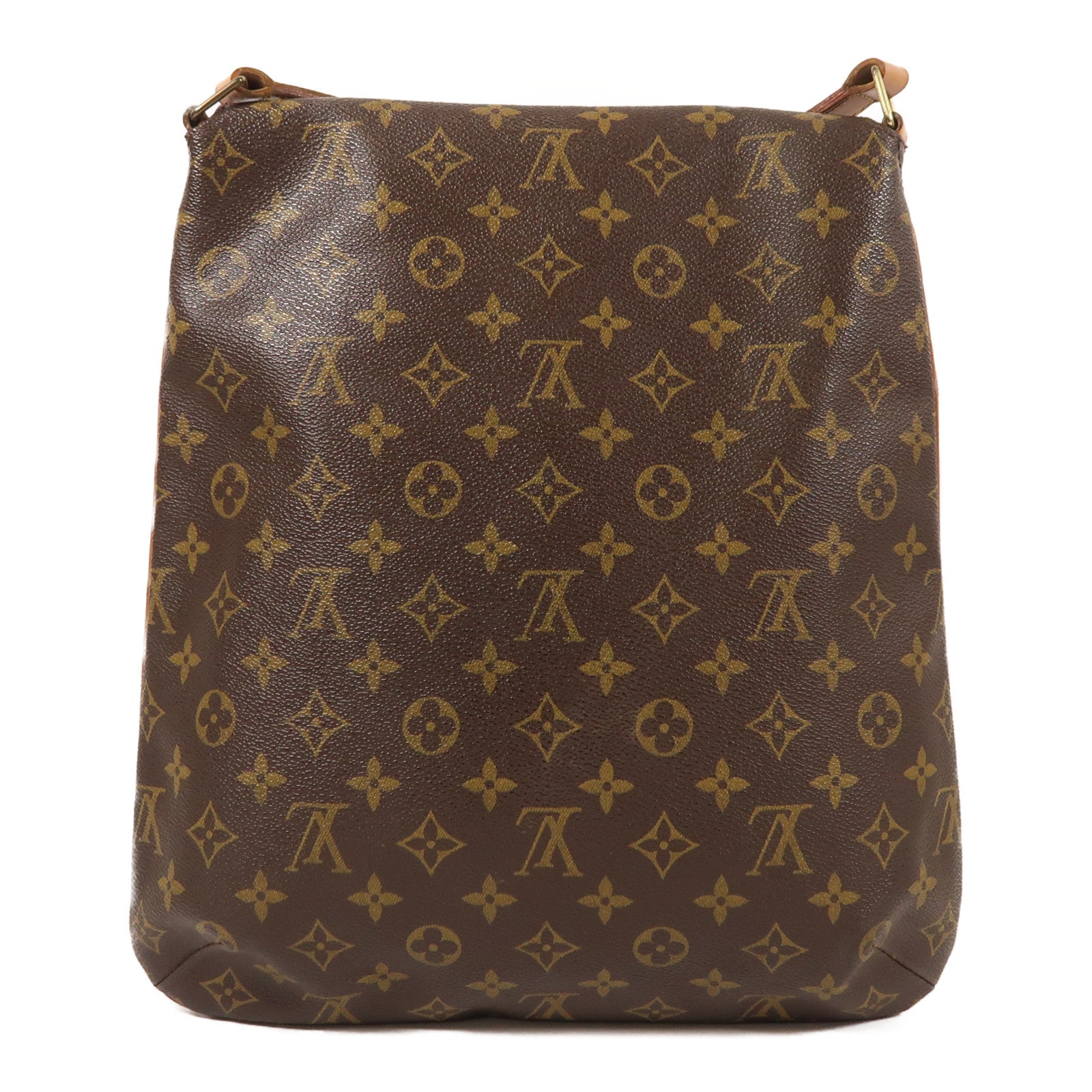 LOUIS VUITTON Monogram Musette金扣肩背袋