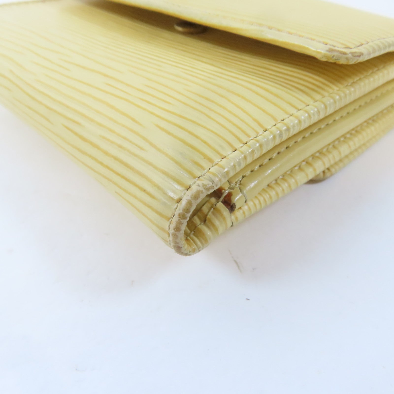 LOUIS VUITTON 【激減優惠】Epi W Hook Wallet錢包黃色