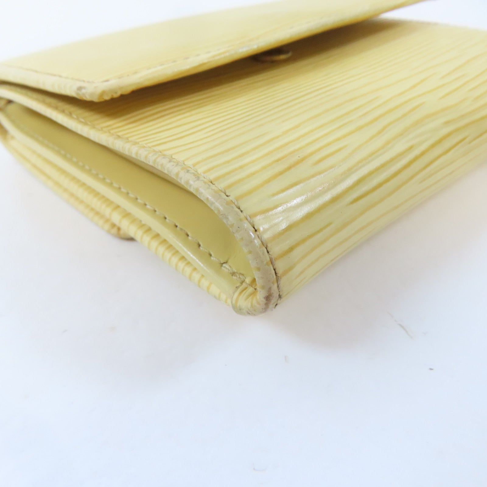 LOUIS VUITTON 【激減優惠】Epi W Hook Wallet錢包黃色