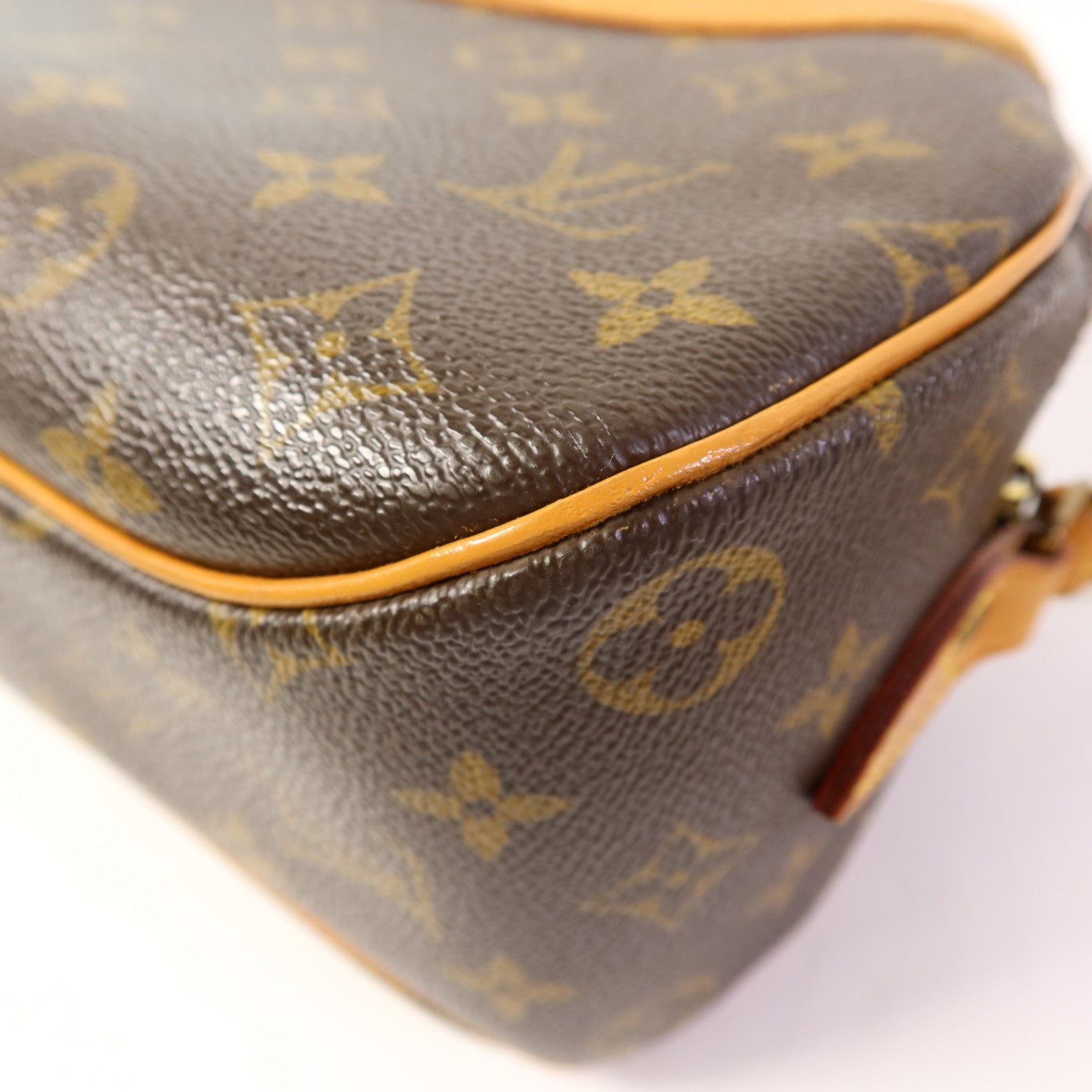 LOUIS VUITTON Monogram Blois金扣肩背袋棕色