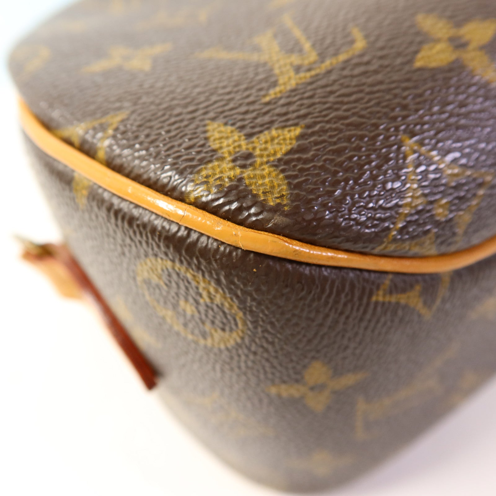 LOUIS VUITTON Monogram Blois金扣肩背袋棕色