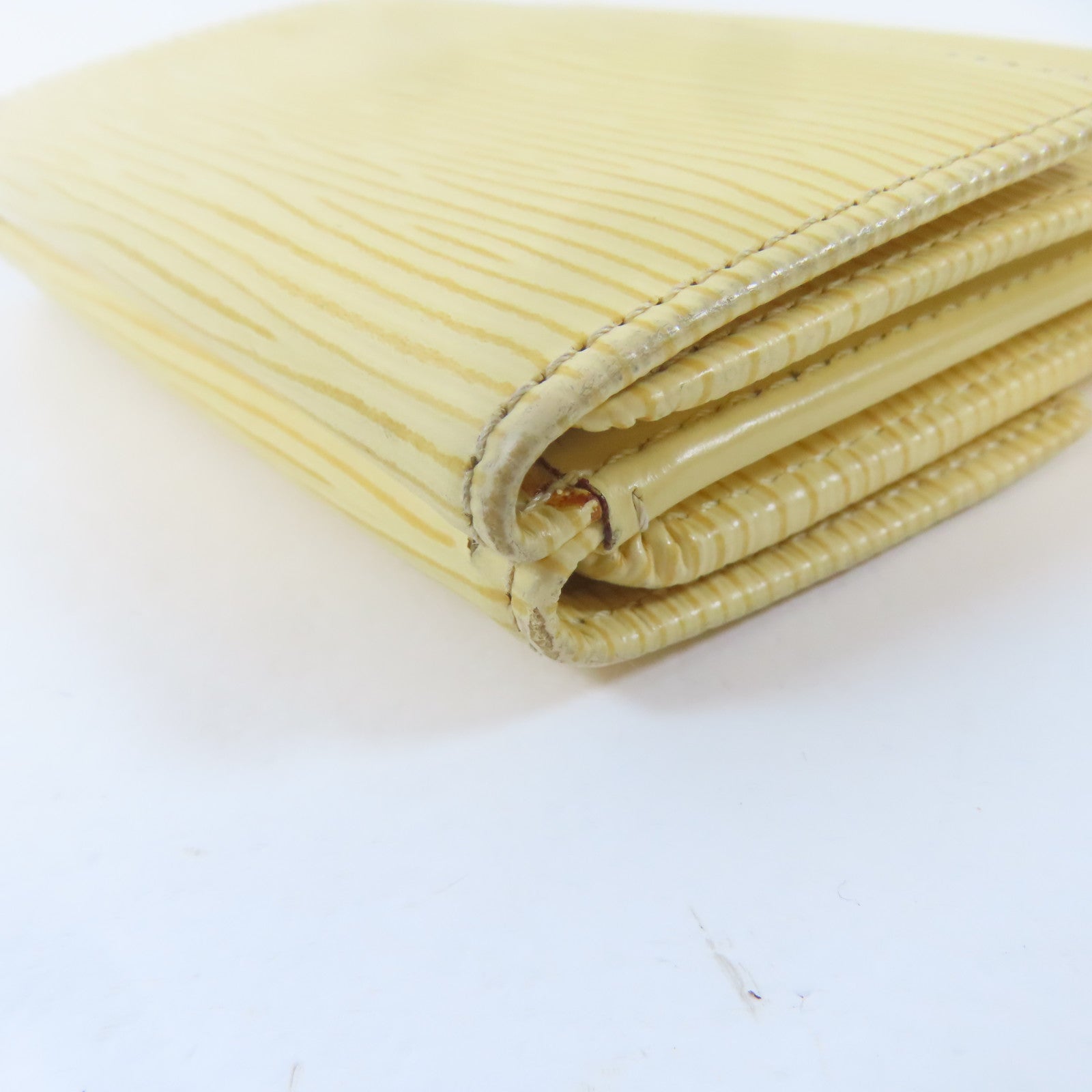 LOUIS VUITTON 【激減優惠】Epi W Hook Wallet錢包黃色