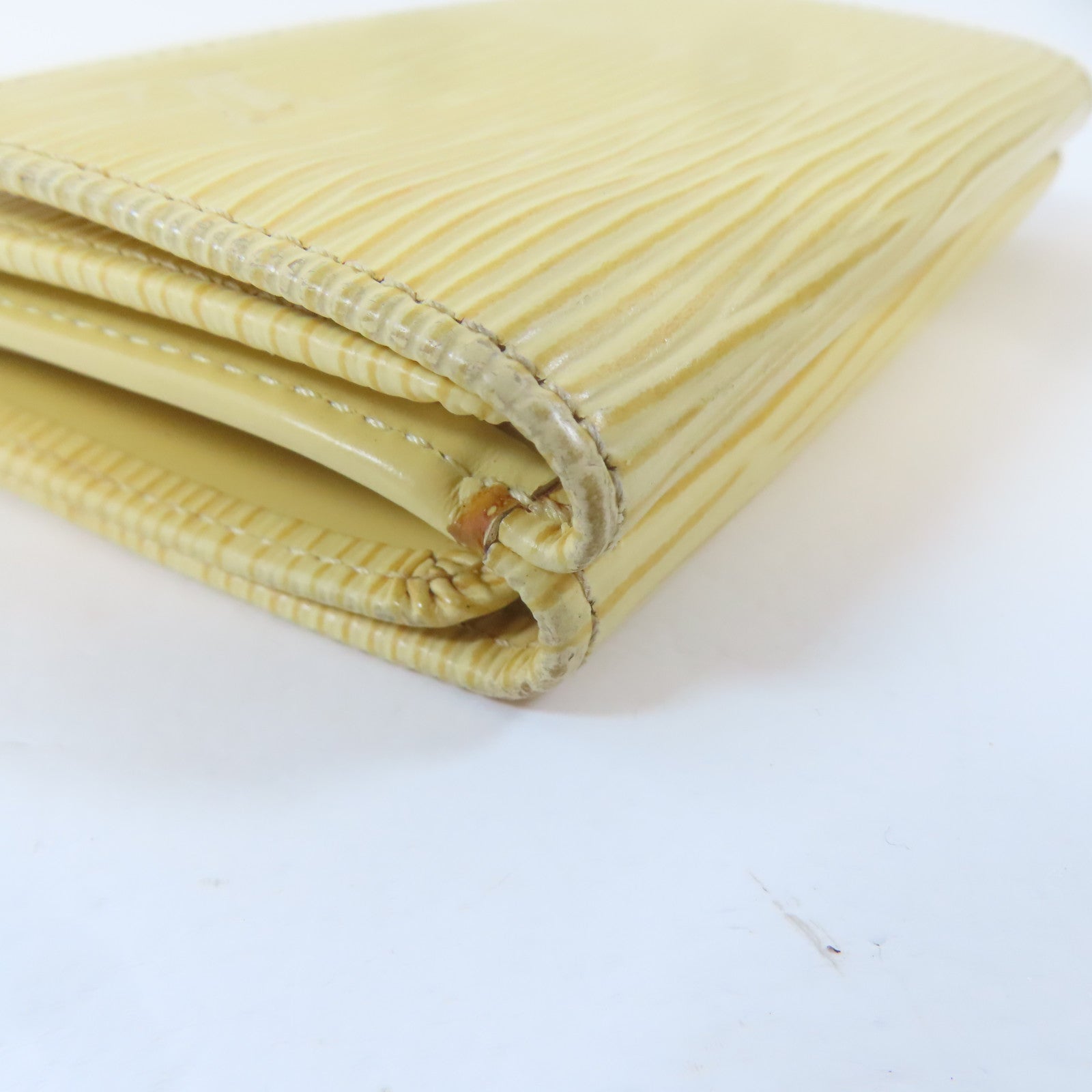 LOUIS VUITTON 【激減優惠】Epi W Hook Wallet錢包黃色