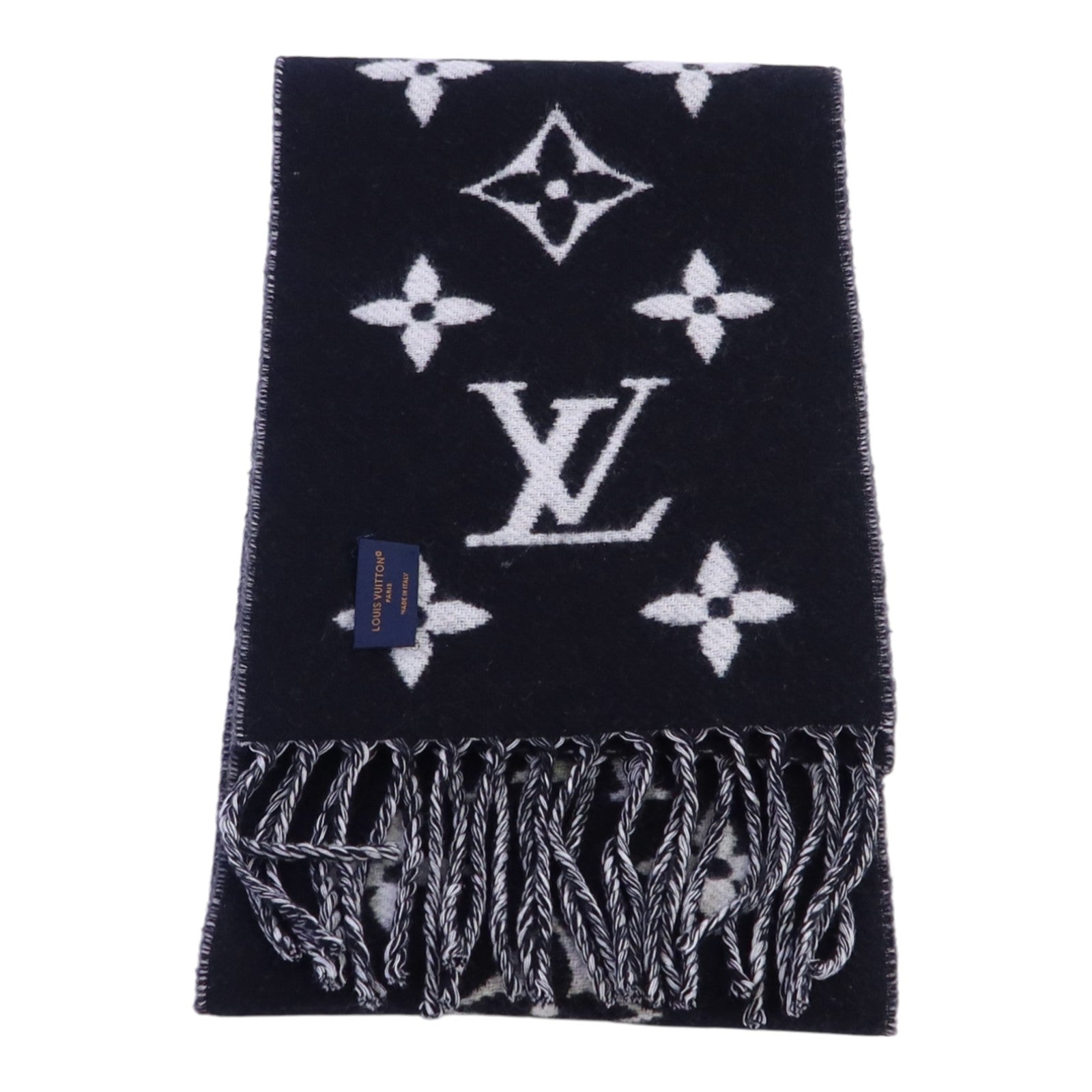 LOUIS VUITTON 羊毛Monogram Infinity Muffler圍巾