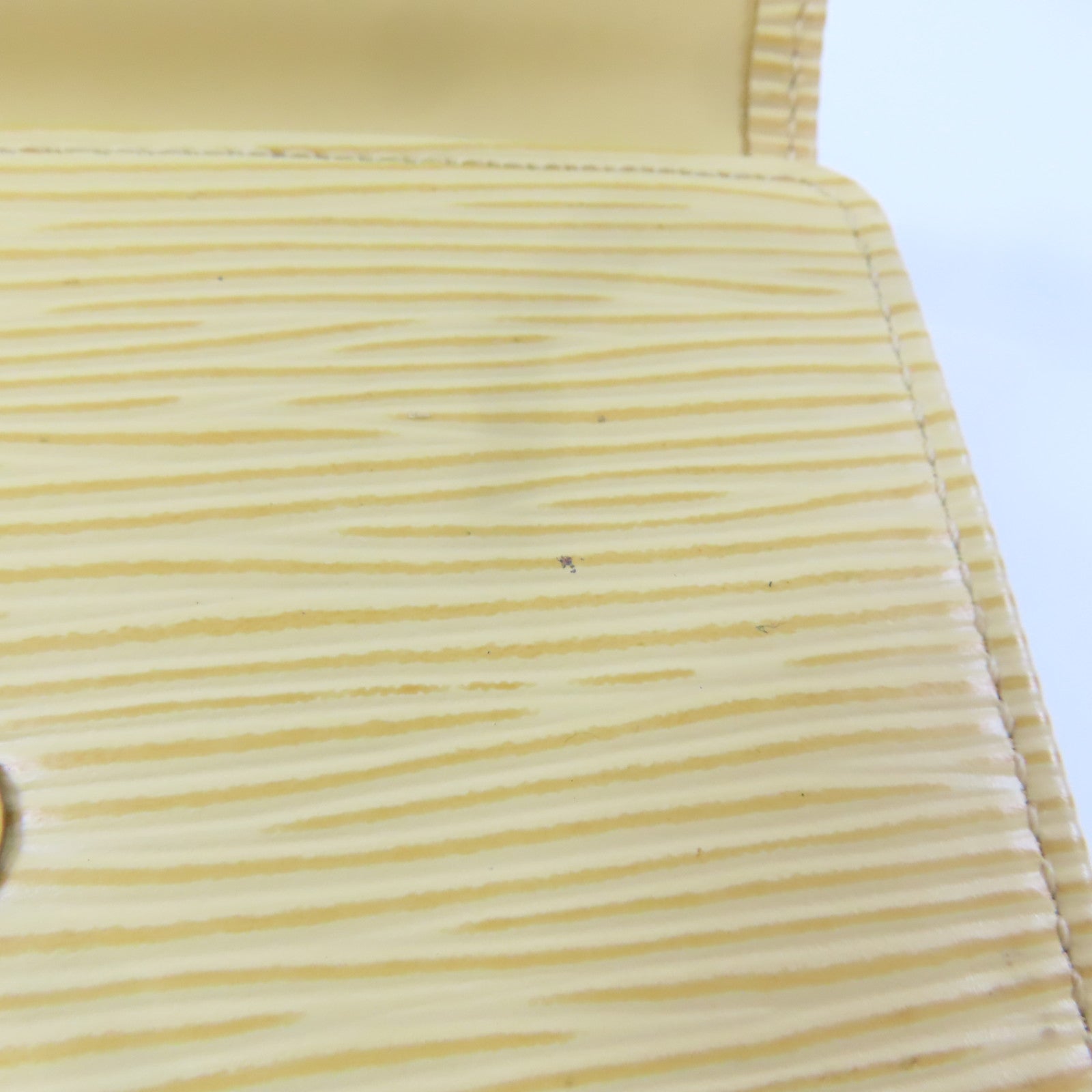 LOUIS VUITTON 【激減優惠】Epi W Hook Wallet錢包黃色