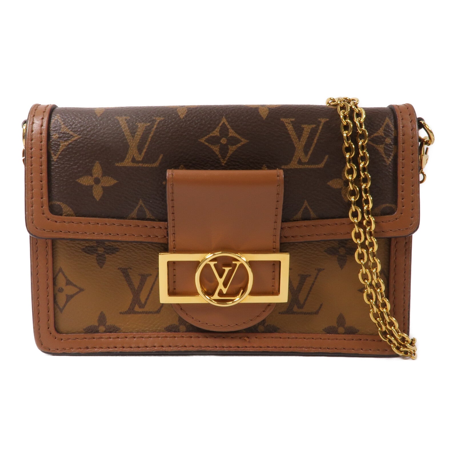 LOUIS VUITTON Monogram Reverse Dauphine肩背袋