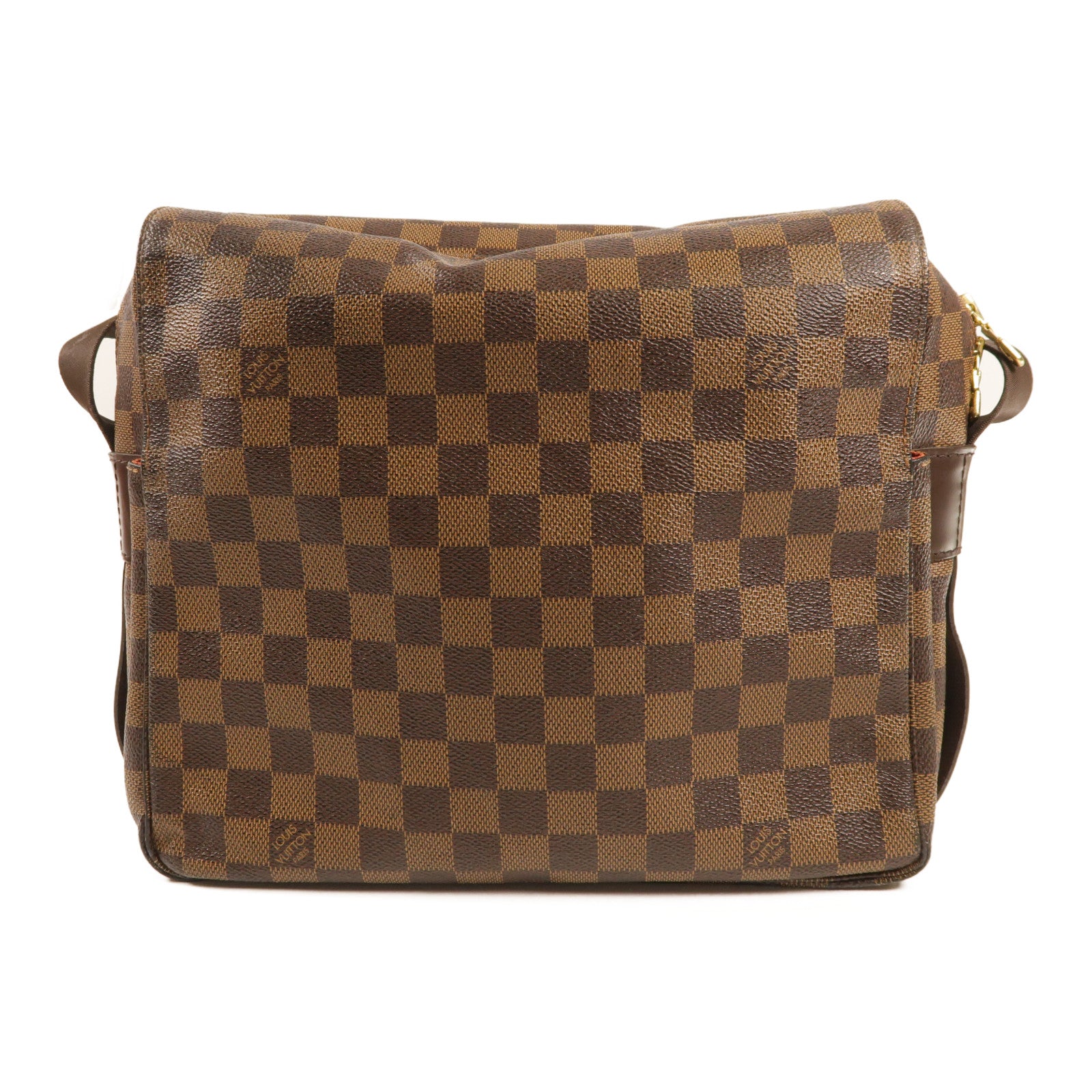 LOUIS VUITTON LV GHW Naviglio Shoulder Bag M45255 Damier Brown